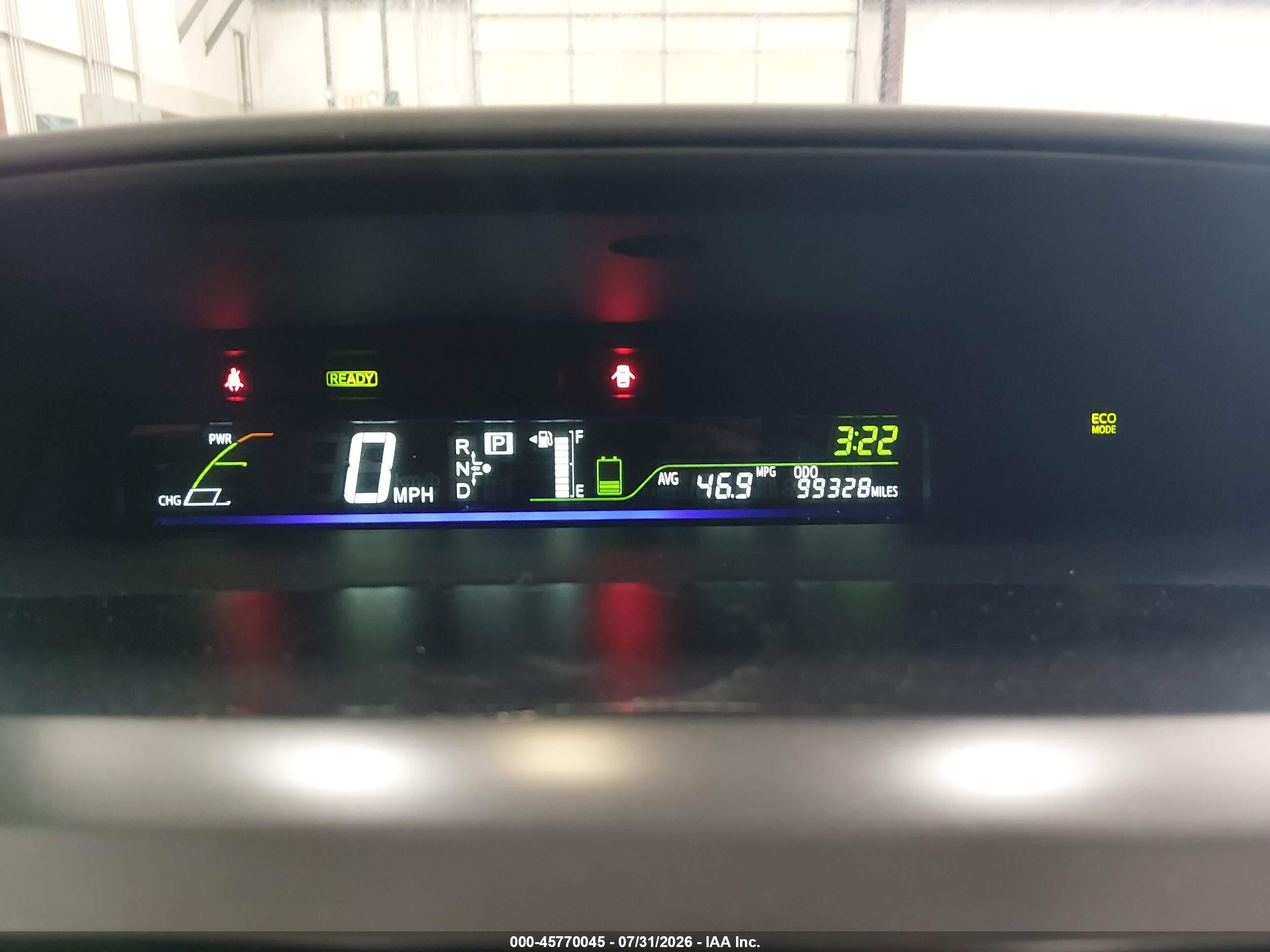 2014 Toyota Prius V Two Blue vin: JTDZN3EU8EJ013862