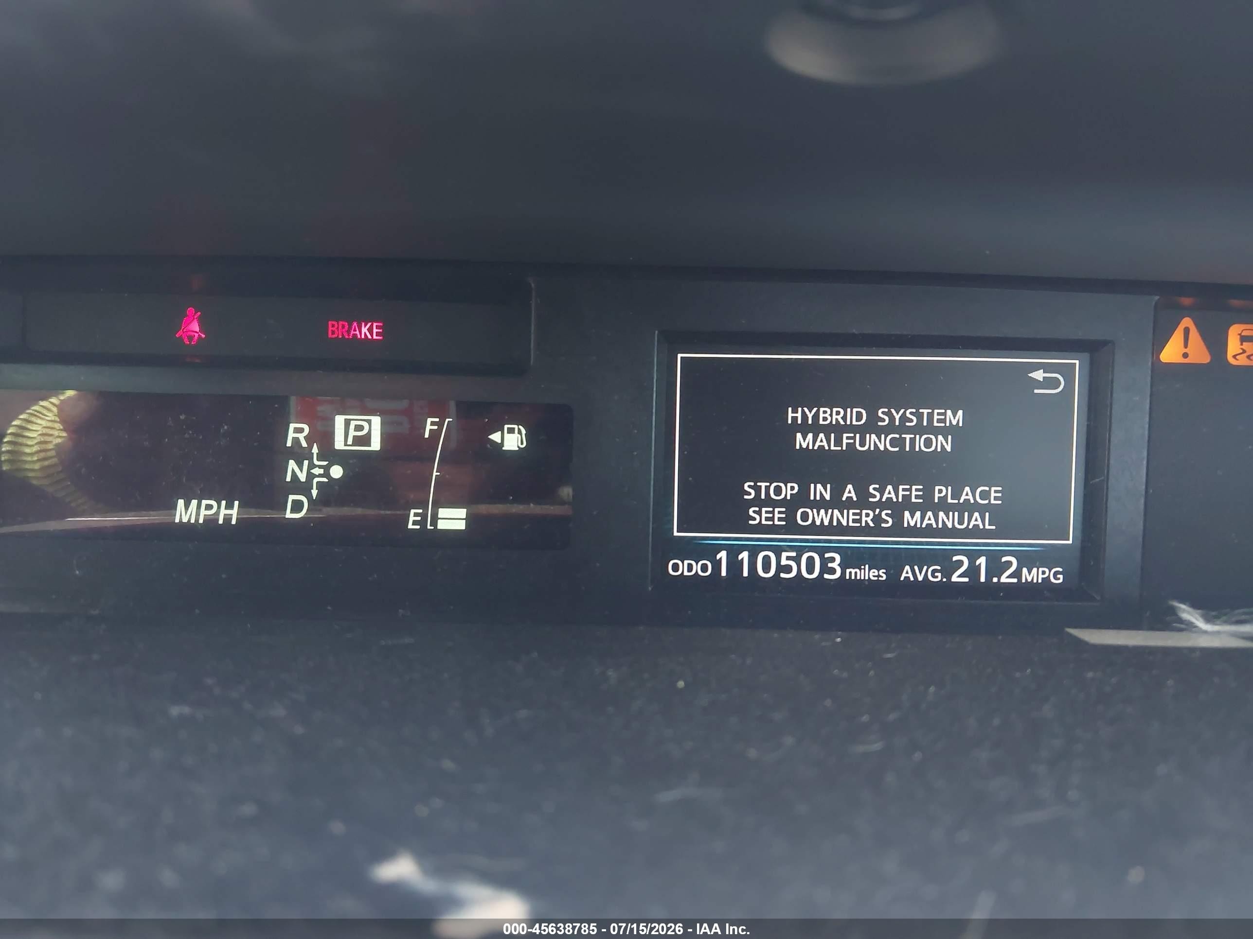 2015 Toyota Prius V Four Gray vin: JTDZN3EU8FJ030405