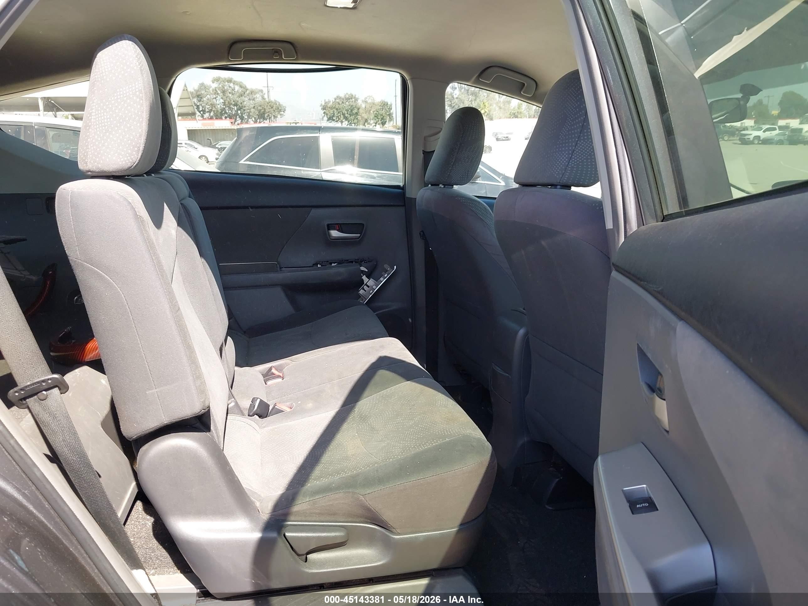 2012 Toyota Prius V Three Gray vin: JTDZN3EU9C3039713