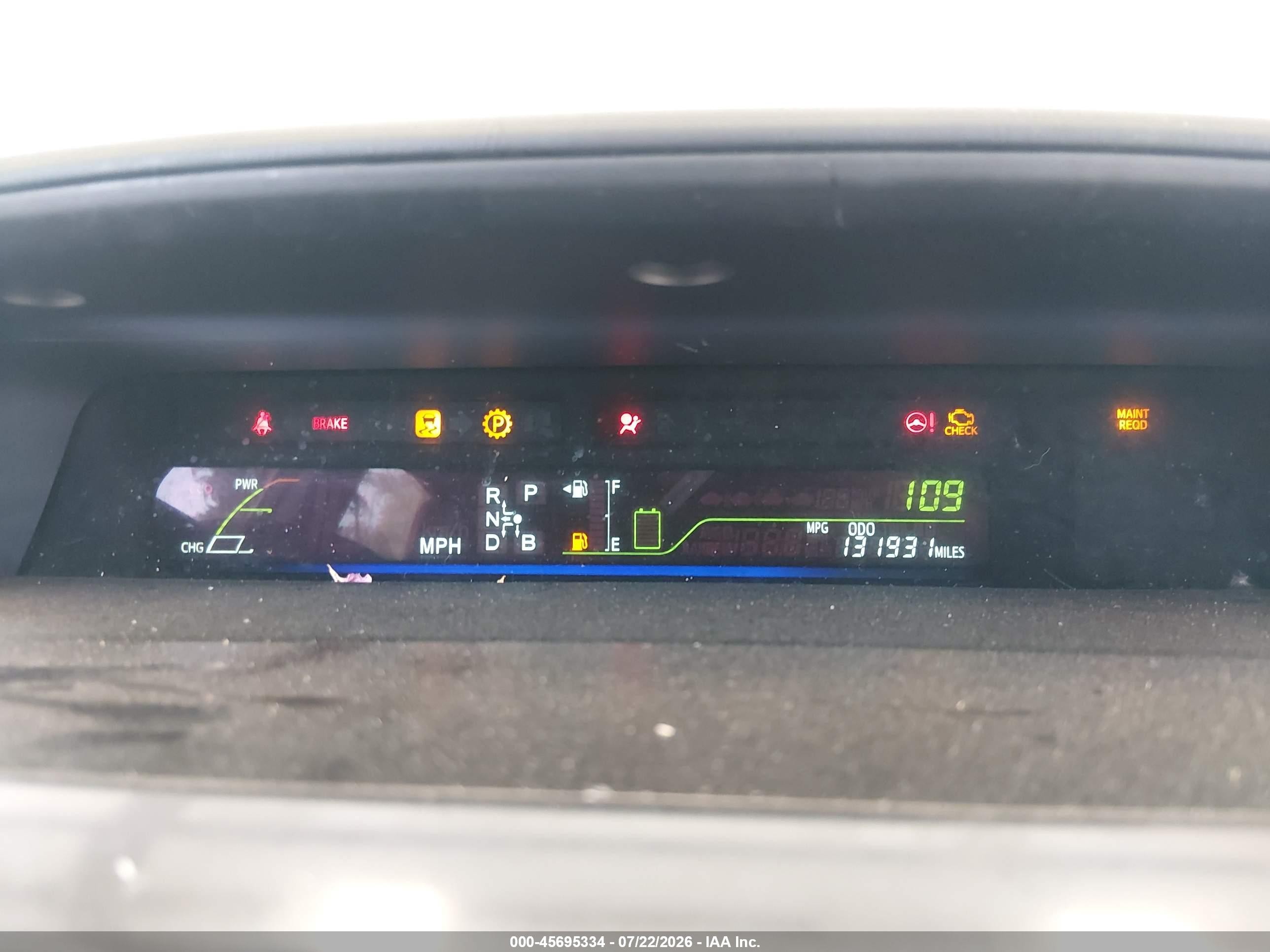 2012 Toyota Prius V Three Белый vin: JTDZN3EU9C3049822