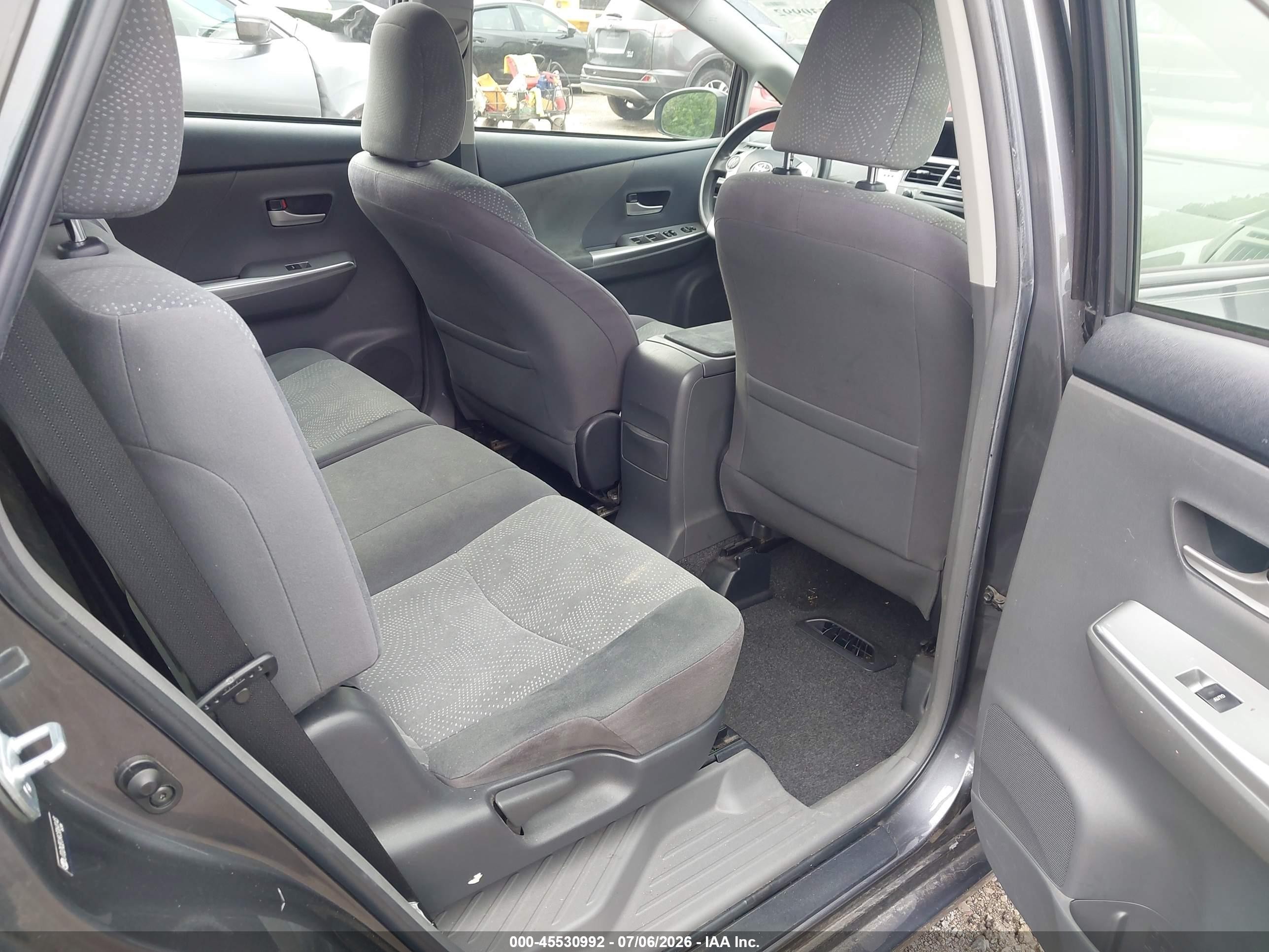 2012 Toyota Prius V Three Gray vin: JTDZN3EU9C3064143