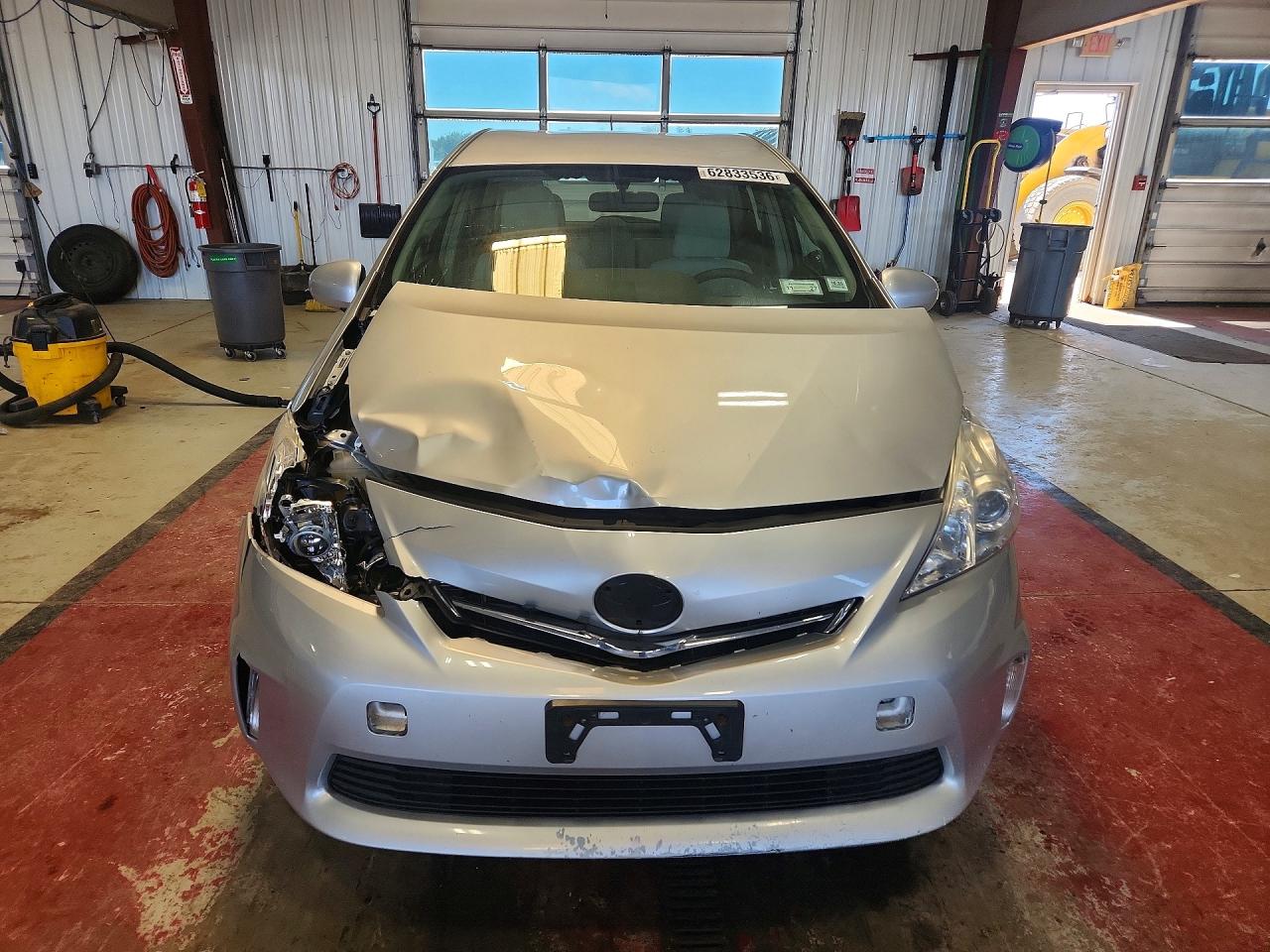 2012 Toyota Prius V Two Gray vin: JTDZN3EU9C3071271