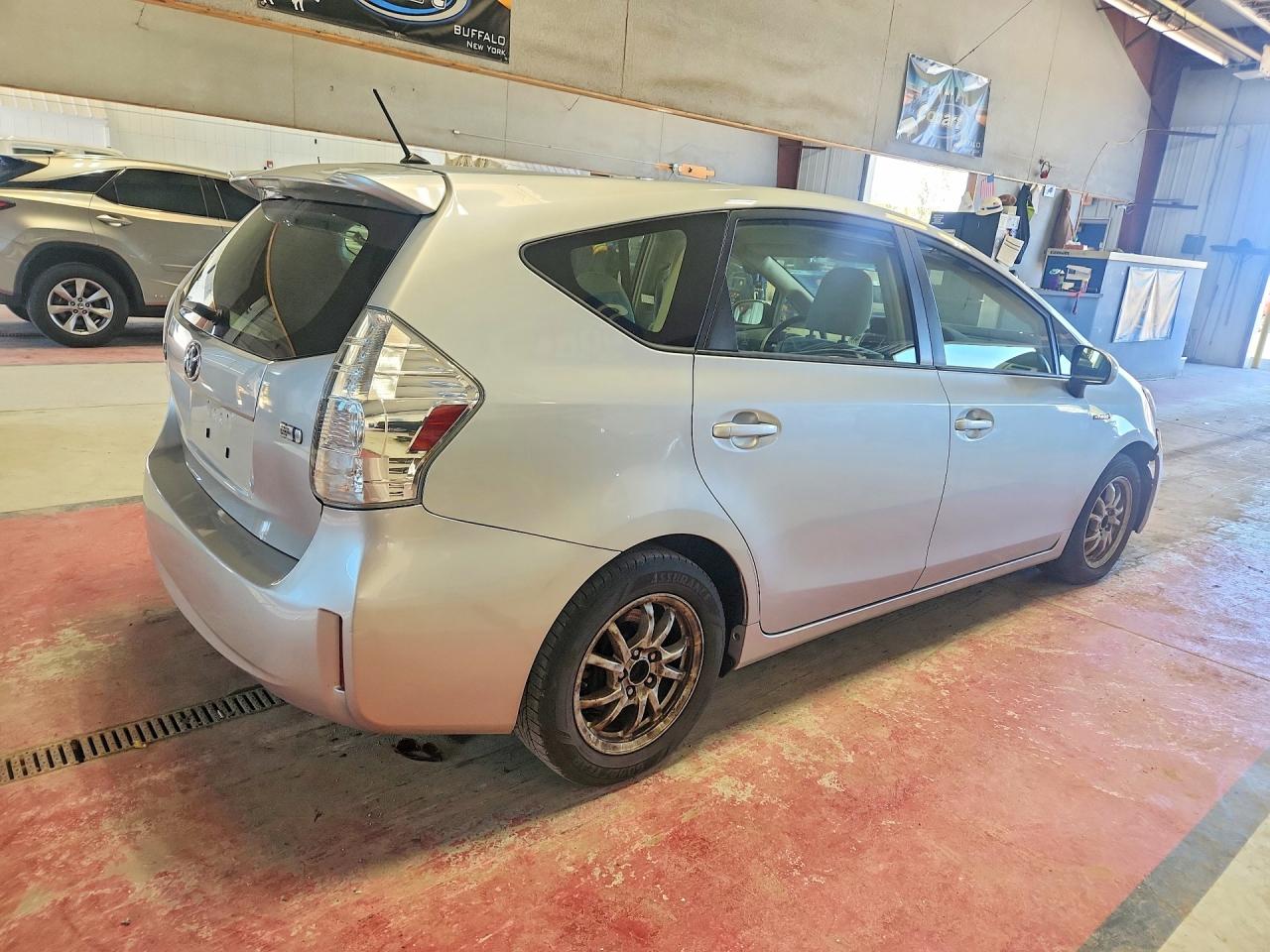 2012 Toyota Prius V Two Gray vin: JTDZN3EU9C3071271