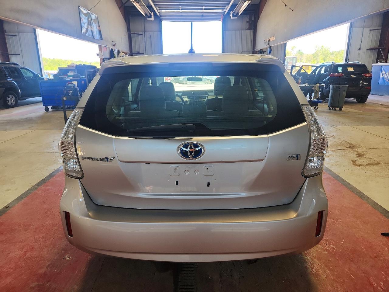 2012 Toyota Prius V Two Gray vin: JTDZN3EU9C3071271
