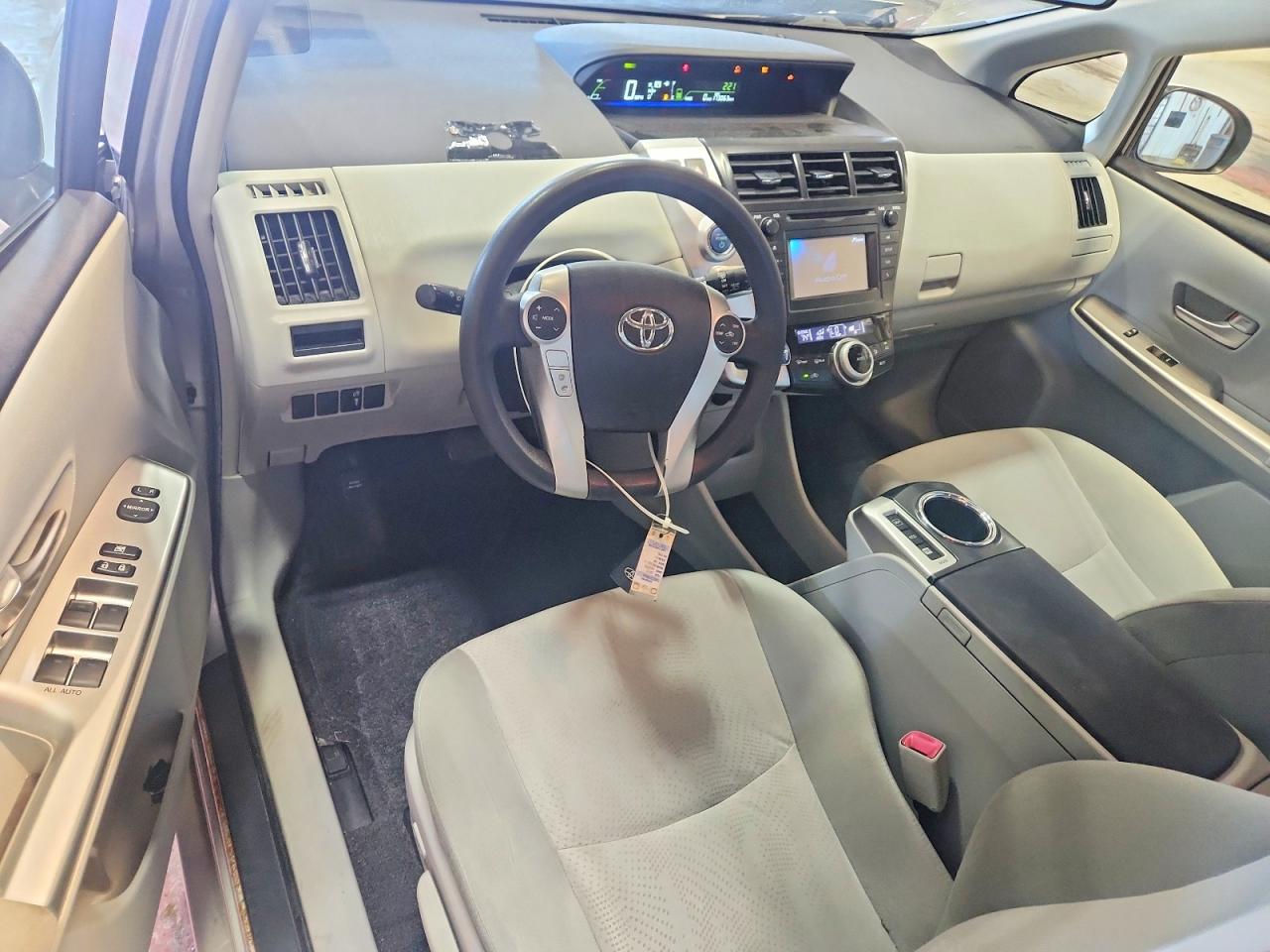 2012 Toyota Prius V Two Gray vin: JTDZN3EU9C3071271