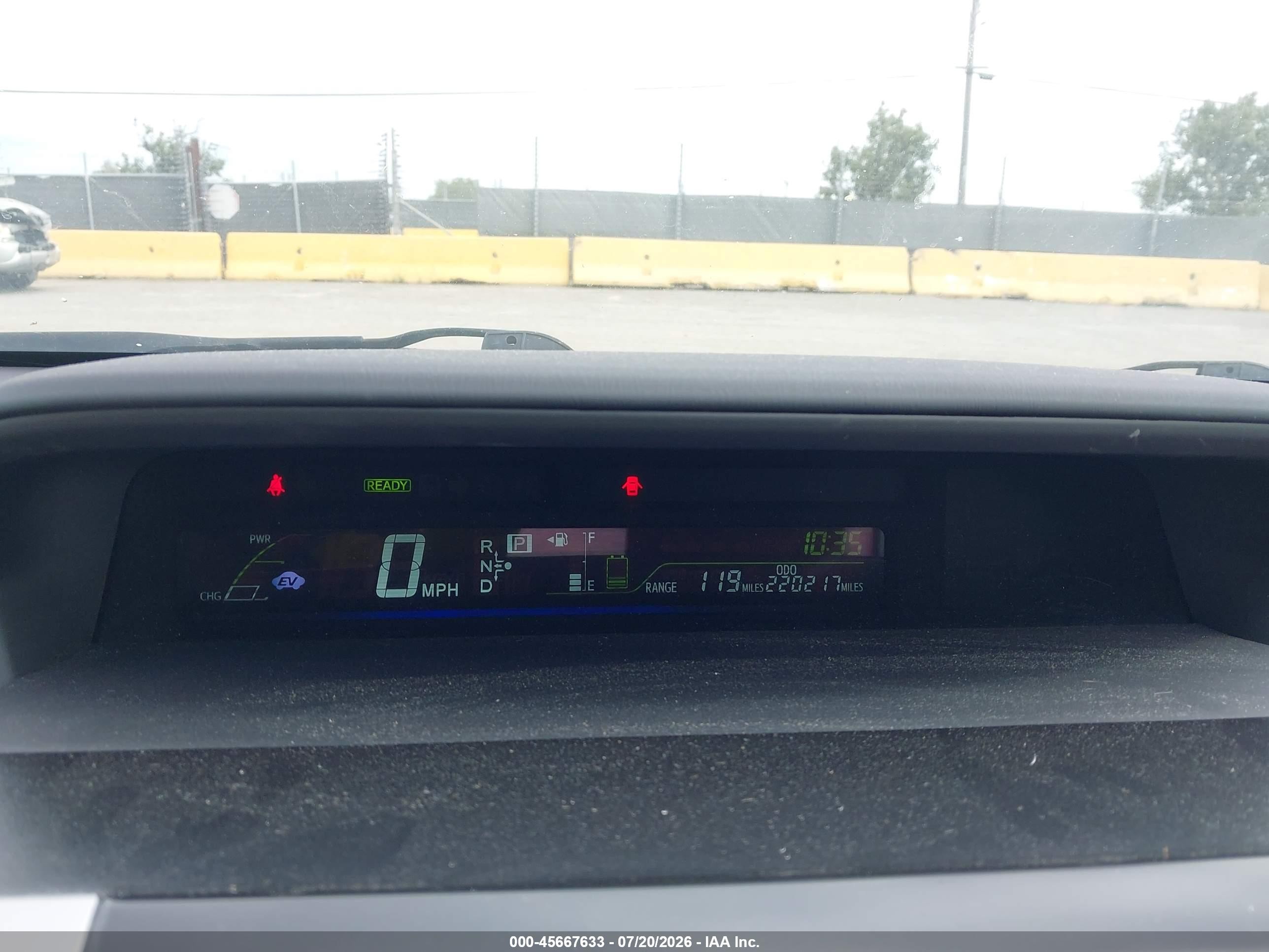 2012 Toyota Prius V Three Blue vin: JTDZN3EU9C3137124
