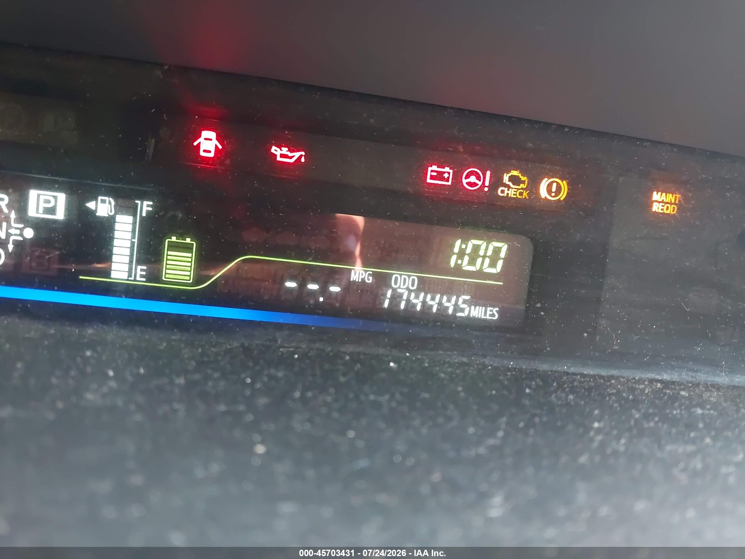 2012 Toyota Prius V Five Light Blue vin: JTDZN3EU9C3140220