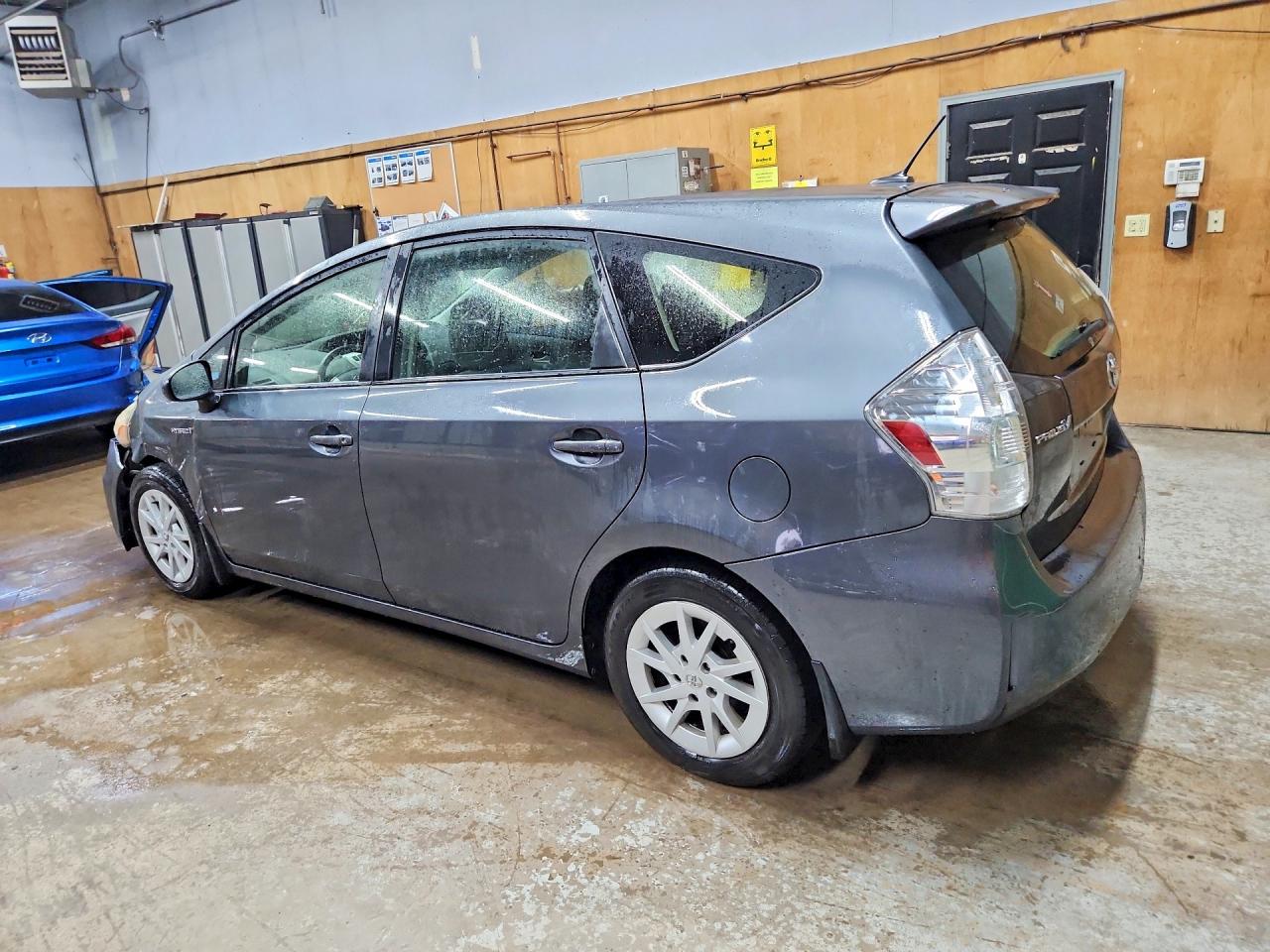 2012 Toyota Prius V Three Charcoal vin: JTDZN3EU9C3158166