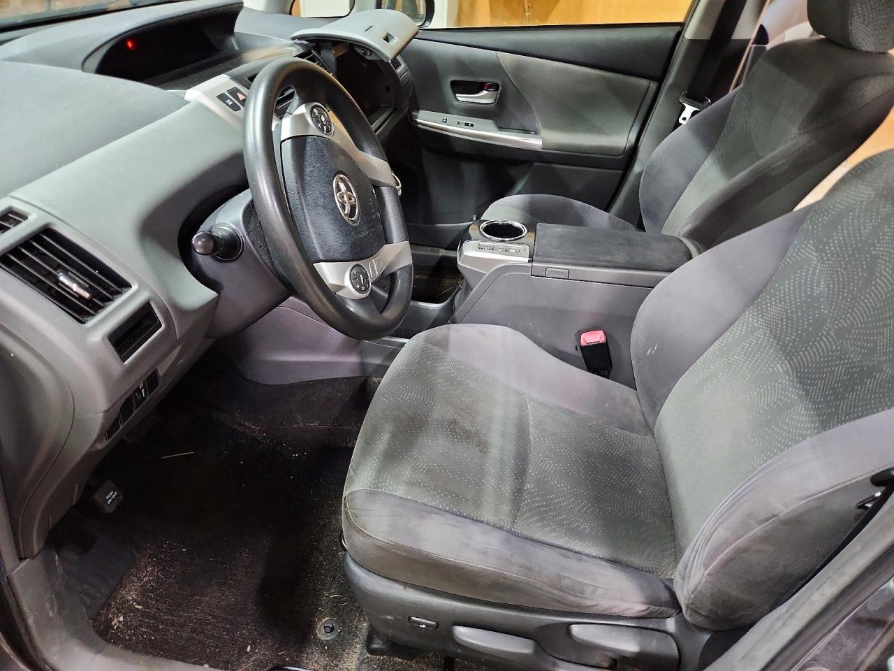 2012 Toyota Prius V Three Charcoal vin: JTDZN3EU9C3158166