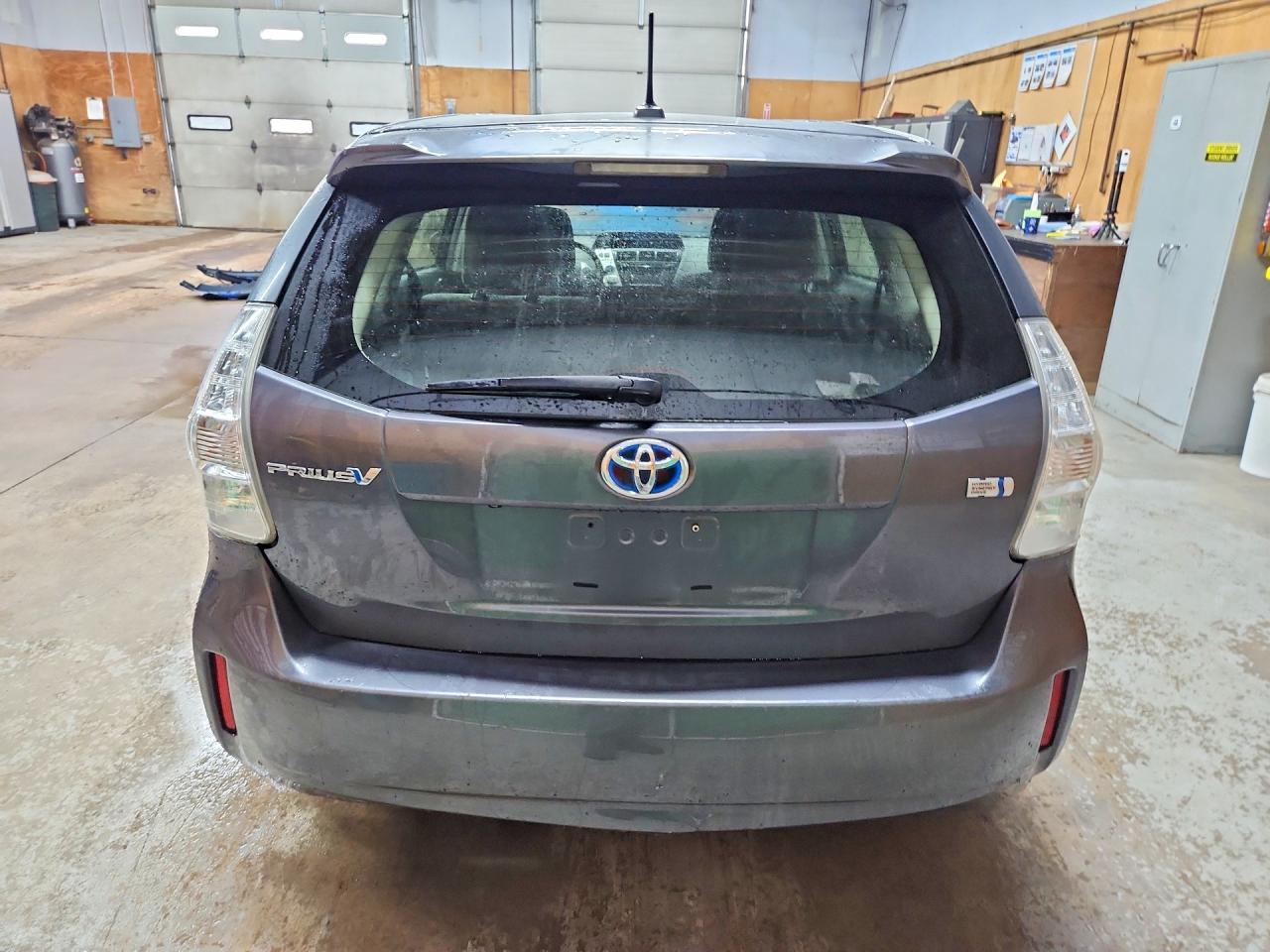 2012 Toyota Prius V Three Charcoal vin: JTDZN3EU9C3158166