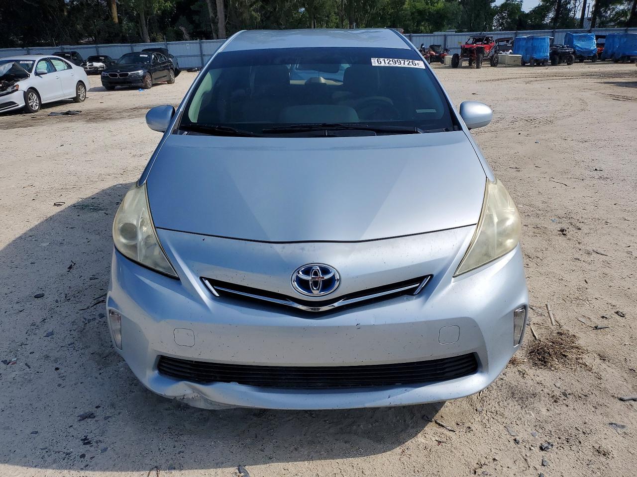 2013 Toyota Prius V Three Silver vin: JTDZN3EU9D3187782