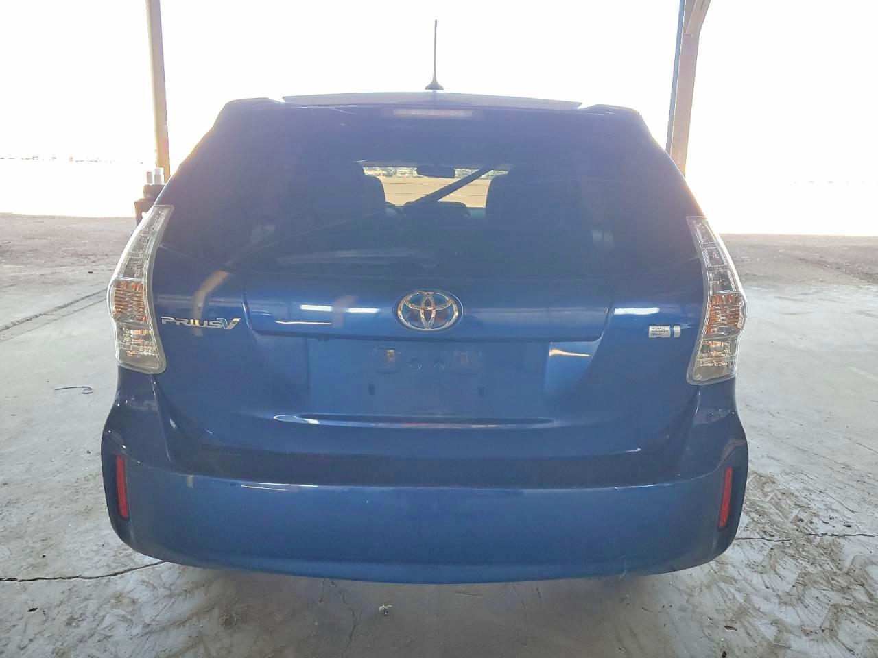 2013 Toyota Prius V Three Blue vin: JTDZN3EU9D3204645
