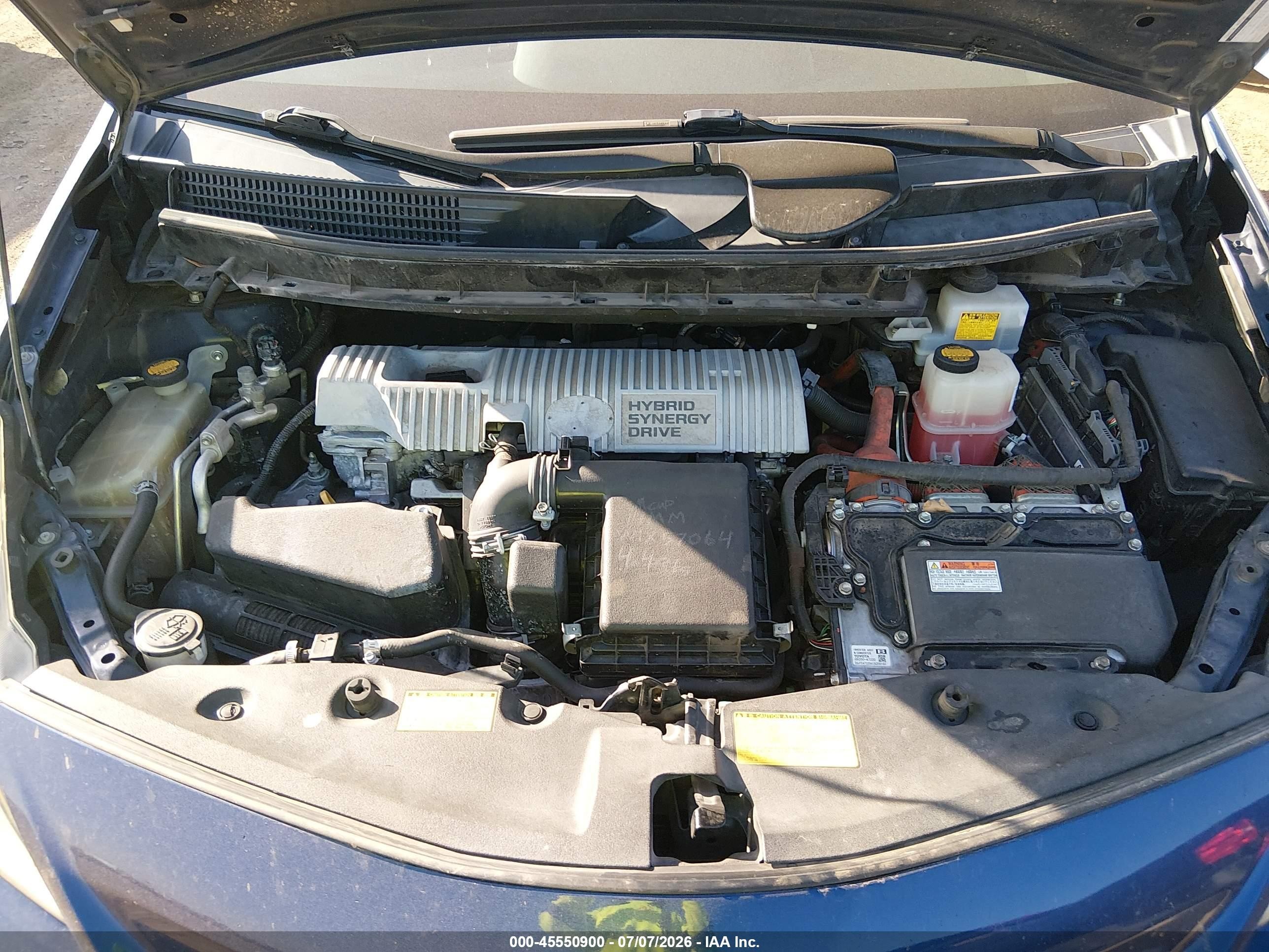 2013 Toyota Prius V Three Blue vin: JTDZN3EU9D3249679