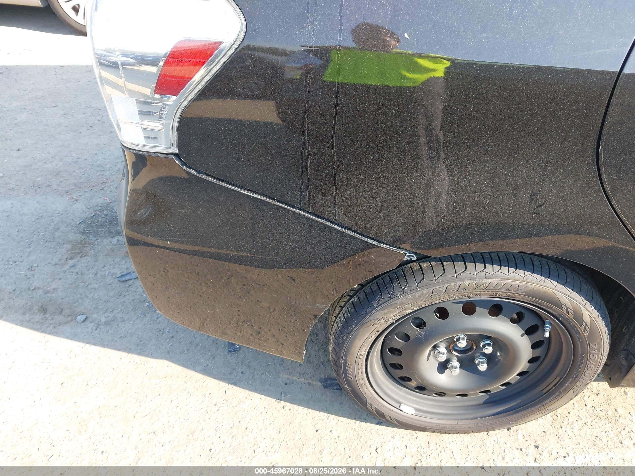 2013 Toyota Prius V Five Black vin: JTDZN3EU9D3256230