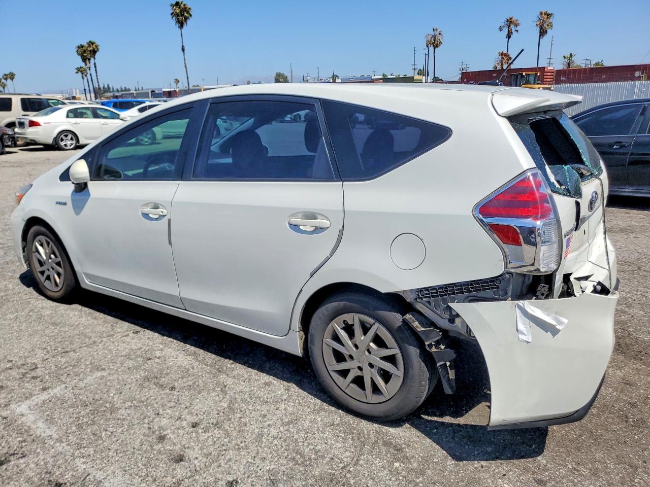 2015 Toyota Prius V Four White vin: JTDZN3EU9FJ029439