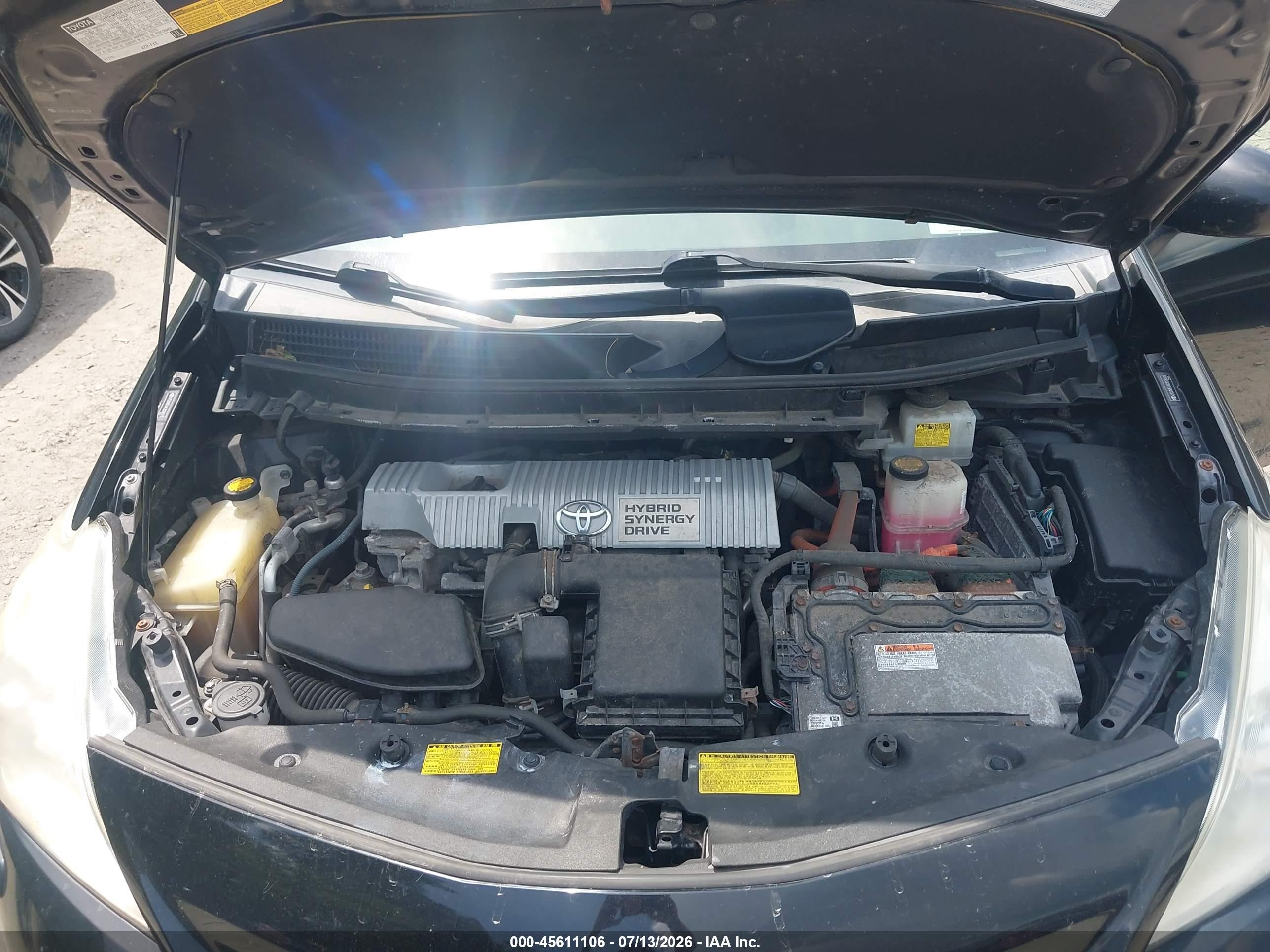 2012 Toyota Prius V Five Black vin: JTDZN3EUXC3028073