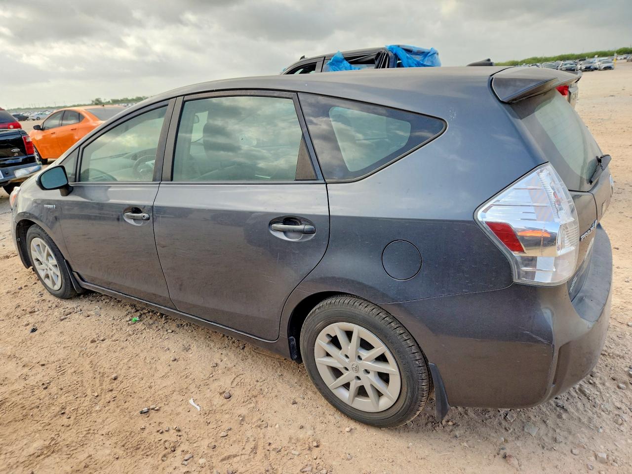 2012 Toyota Prius V Three Gray vin: JTDZN3EUXC3042779