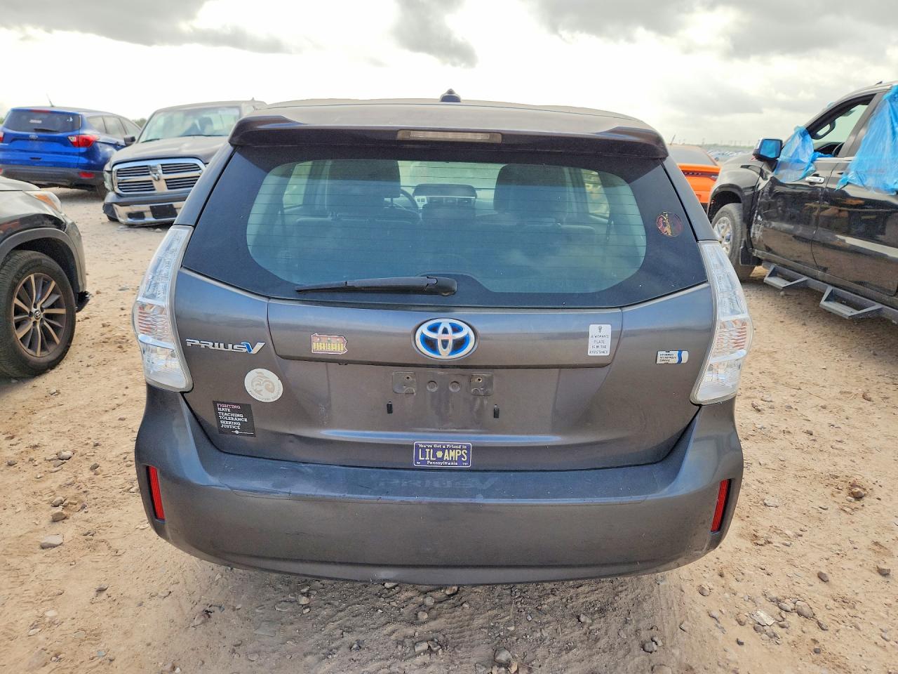 2012 Toyota Prius V Three Gray vin: JTDZN3EUXC3042779