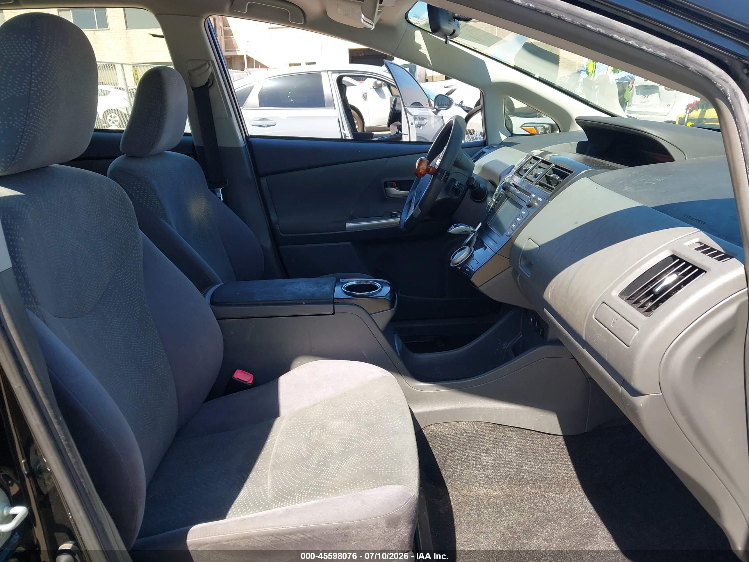 2013 Toyota Prius V Three Black vin: JTDZN3EUXD3203486