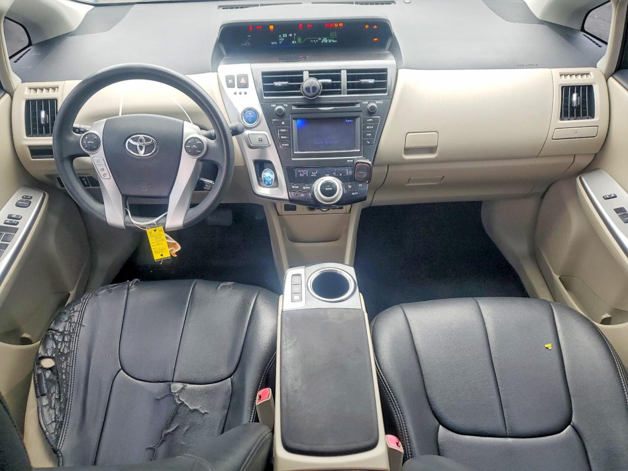 2014 Toyota Prius V Three Turquoise vin: JTDZN3EUXE3299296