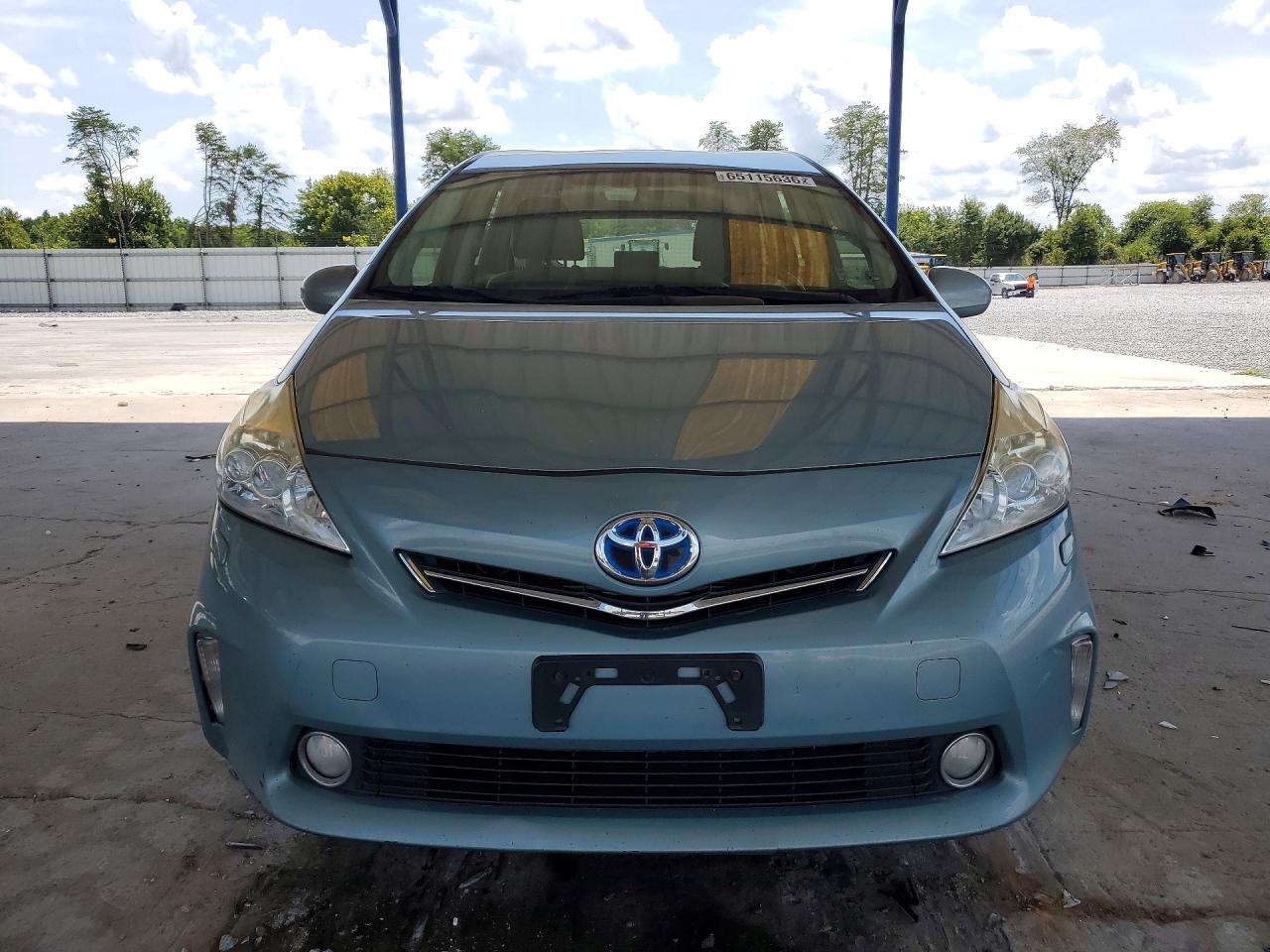 2014 Toyota Prius V Five Синий vin: JTDZN3EUXEJ002510