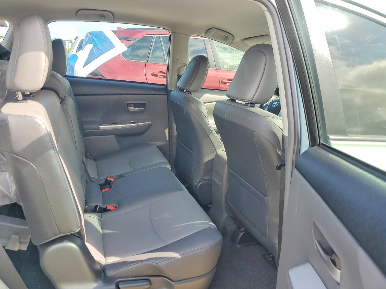 2014 Toyota Prius V Five Turquoise vin: JTDZN3EUXEJ005357