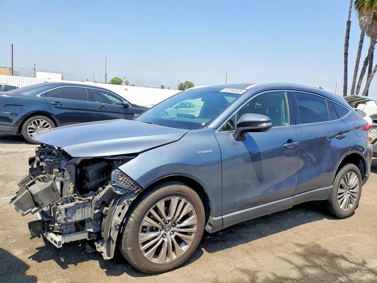 2021 Toyota Venza Xle Угольный vin: JTEAAAAH0MJ061355