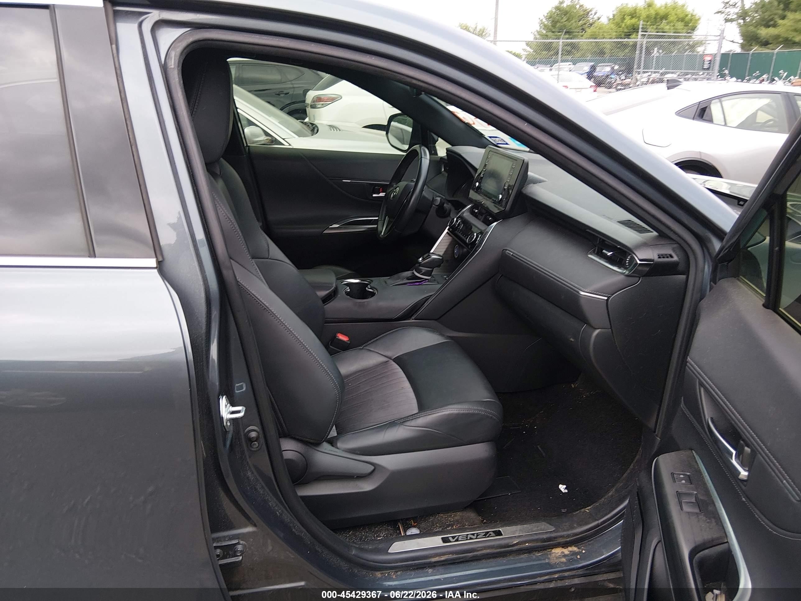 2021 Toyota Venza Xle Синий vin: JTEAAAAH2MJ006776