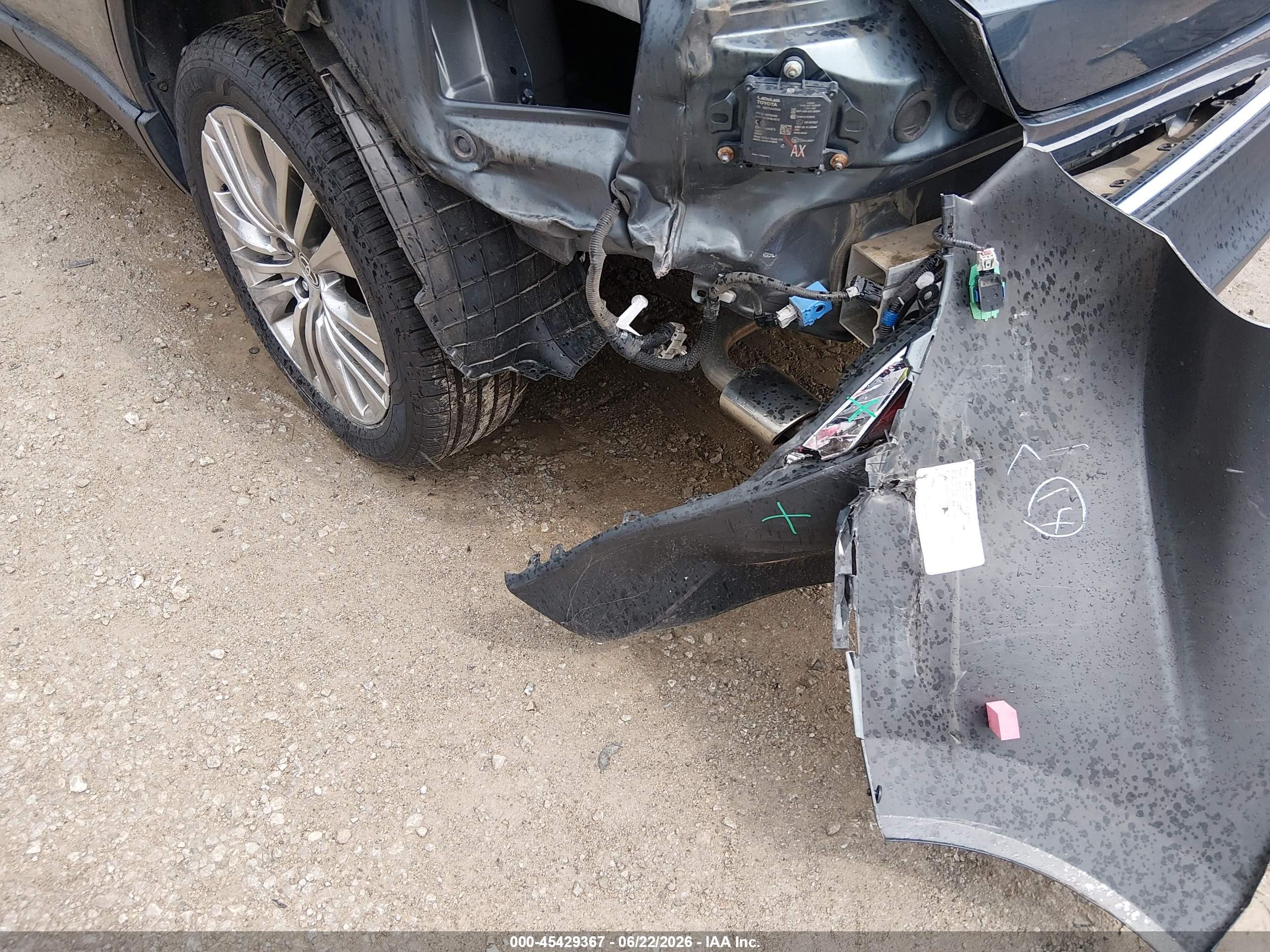 2021 Toyota Venza Xle Синий vin: JTEAAAAH2MJ006776
