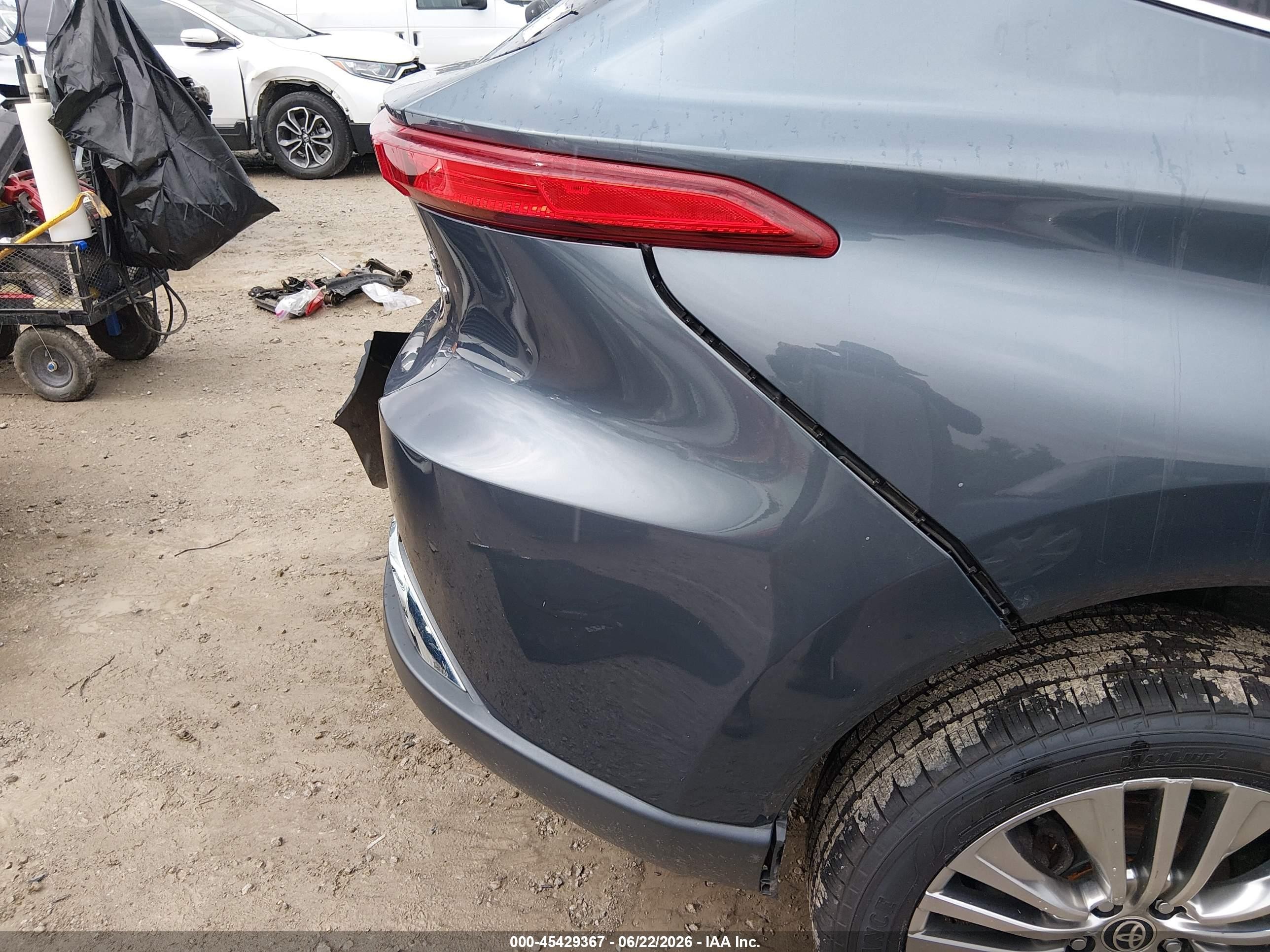 2021 Toyota Venza Xle Синий vin: JTEAAAAH2MJ006776
