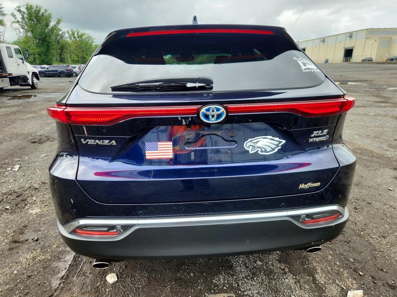 2021 Toyota Venza Xle Blue vin: JTEAAAAH3MJ005829