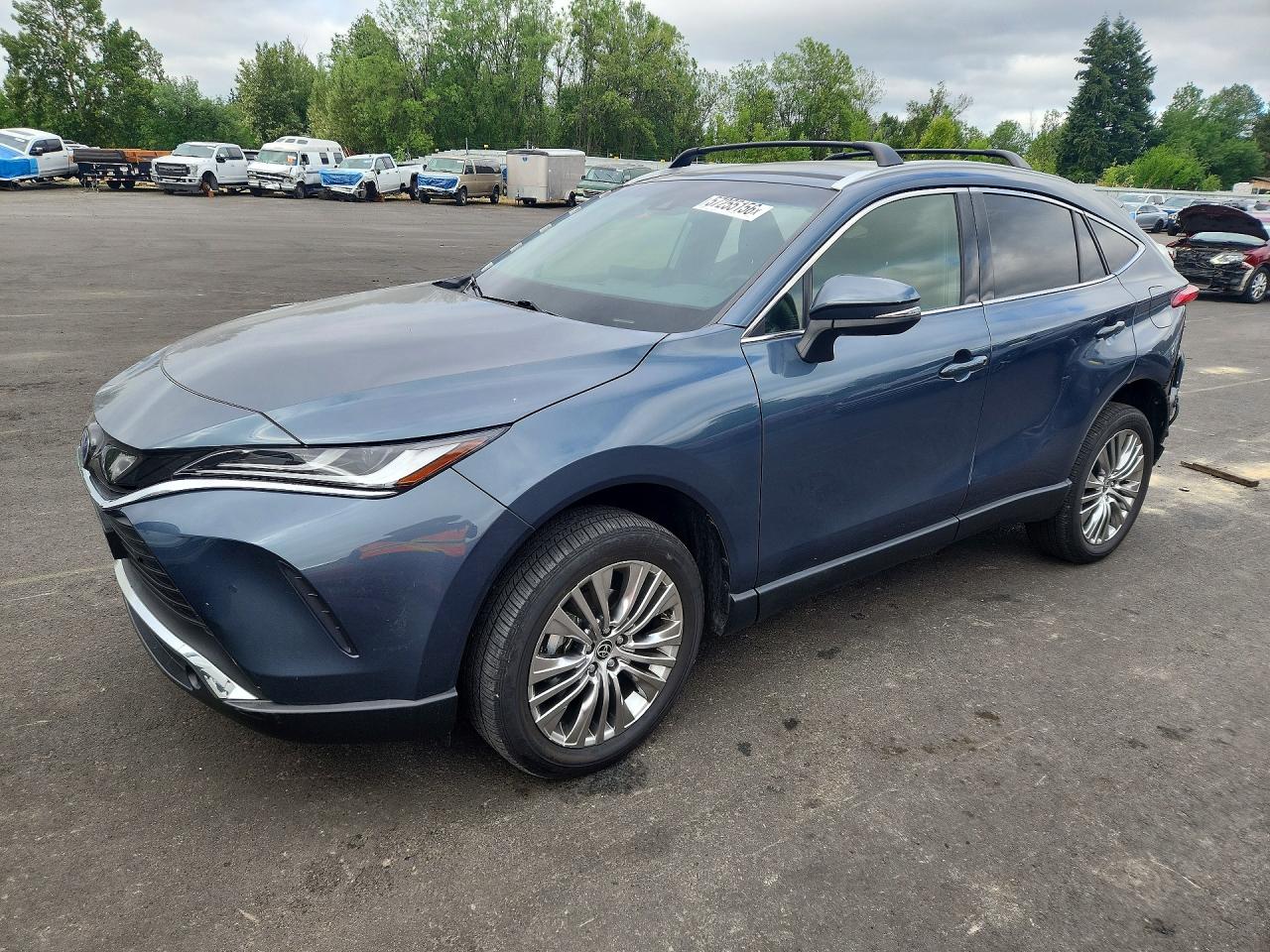 2022 Toyota Venza Xle Синий vin: JTEAAAAH3NJ116401