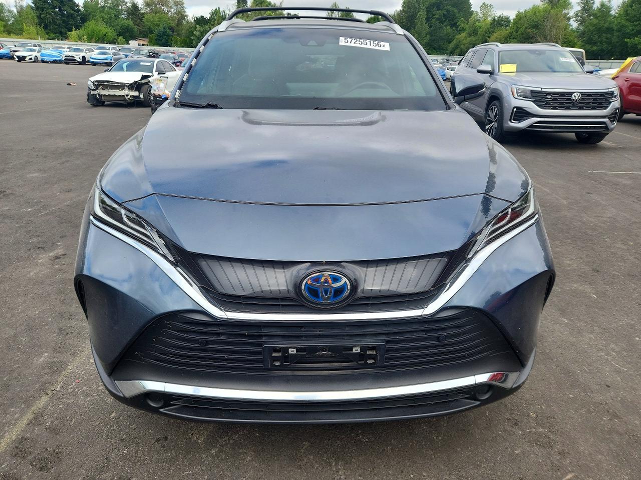 2022 Toyota Venza Xle Синий vin: JTEAAAAH3NJ116401