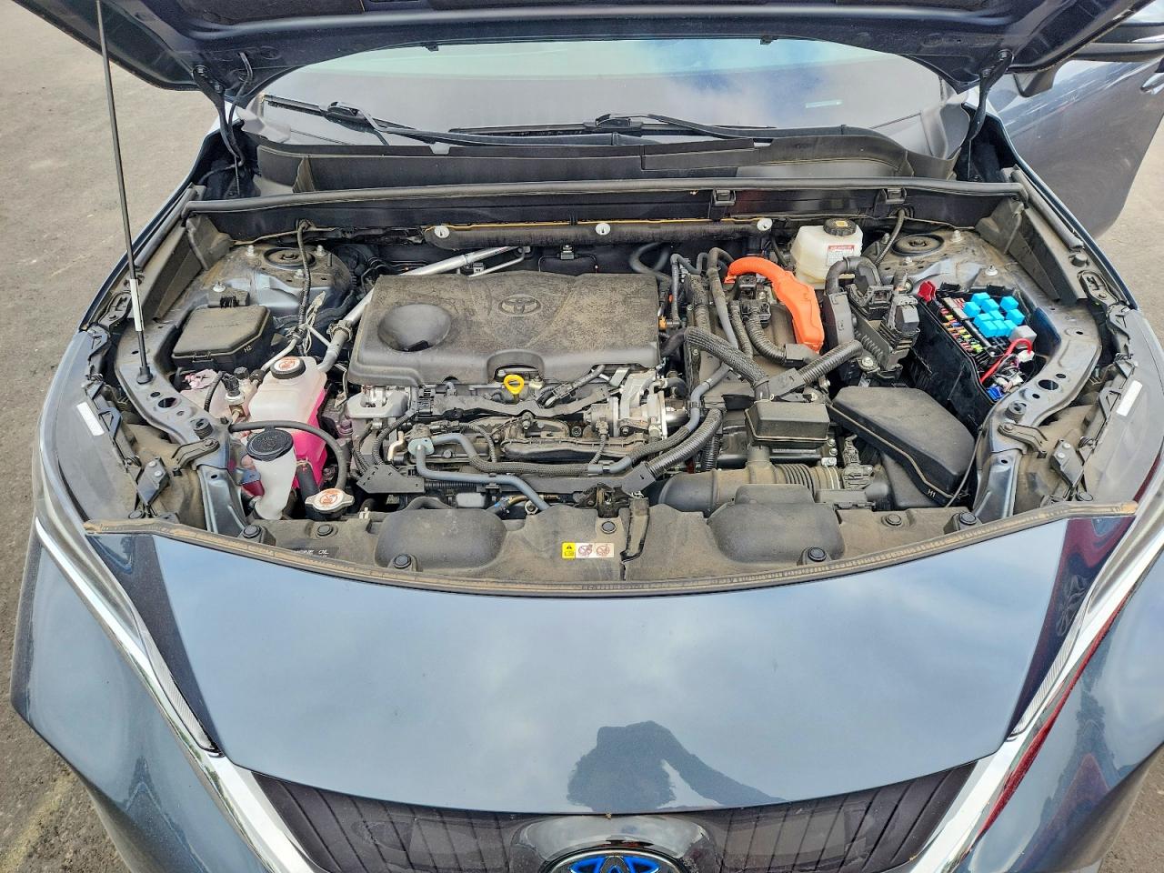 2022 Toyota Venza Xle Синий vin: JTEAAAAH3NJ116401