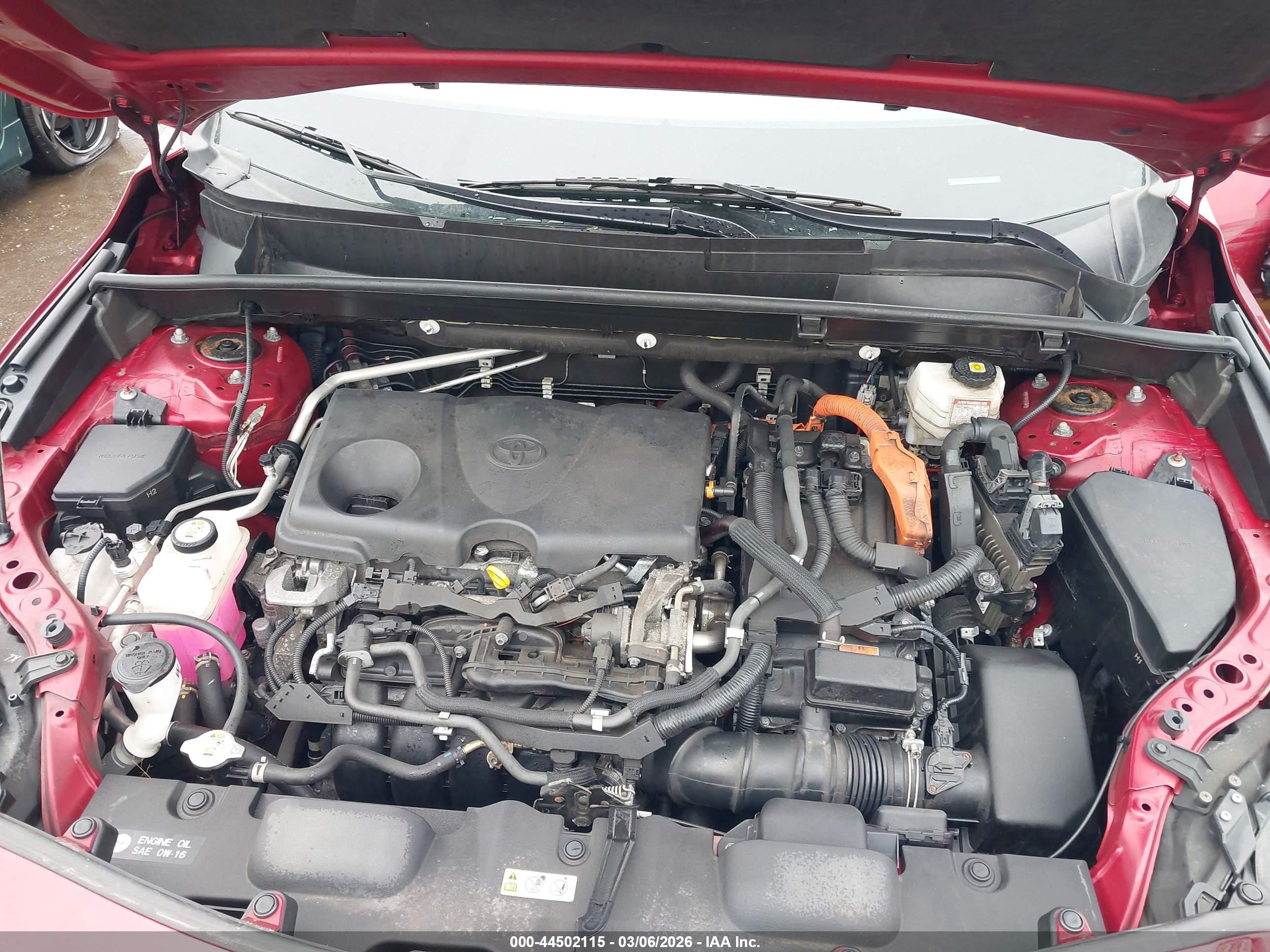 2021 Toyota Venza Limited Red vin: JTEAAAAH4MJ066445