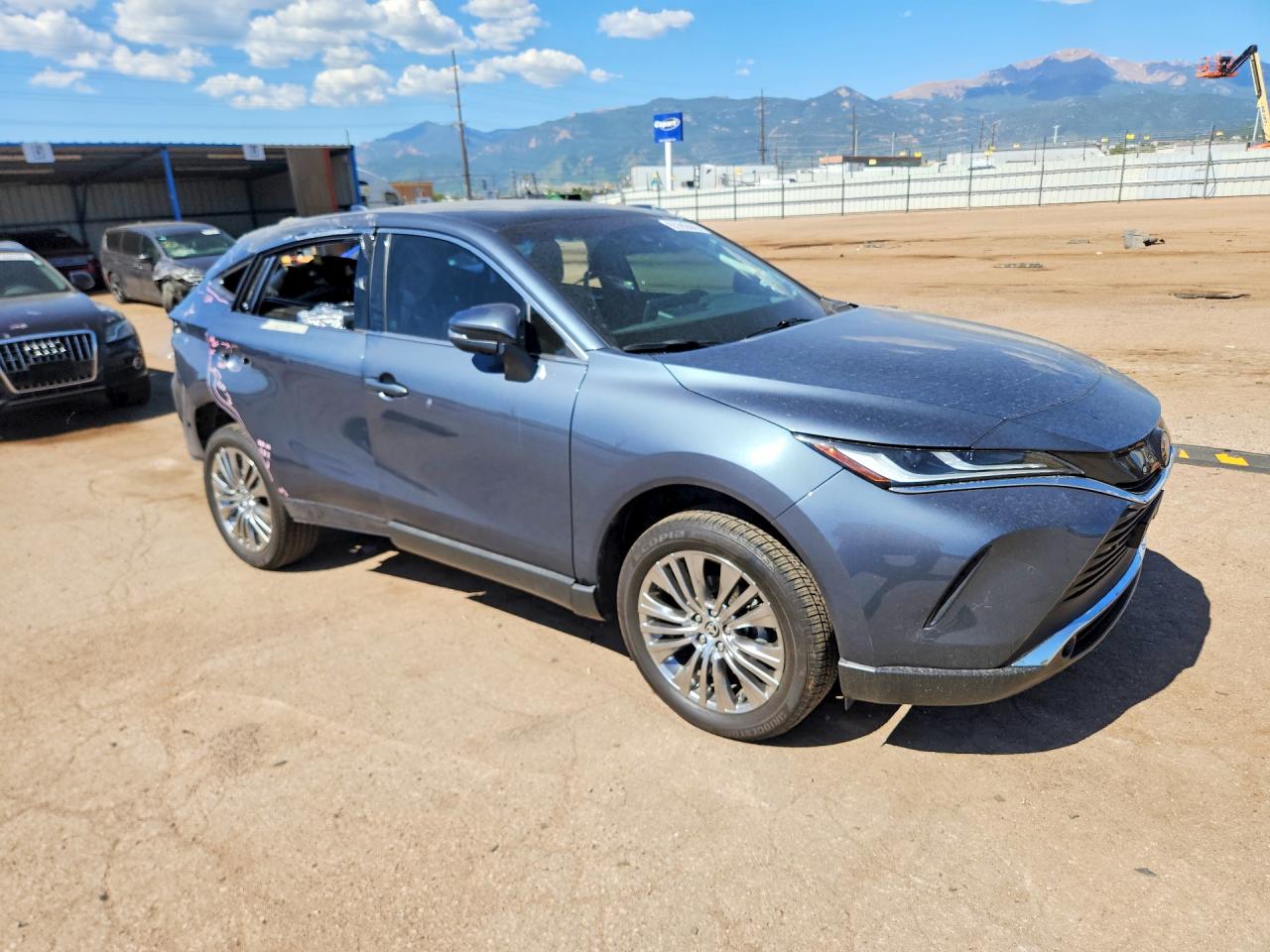 2024 Toyota Venza Limited Синий vin: JTEAAAAH7RJ183668