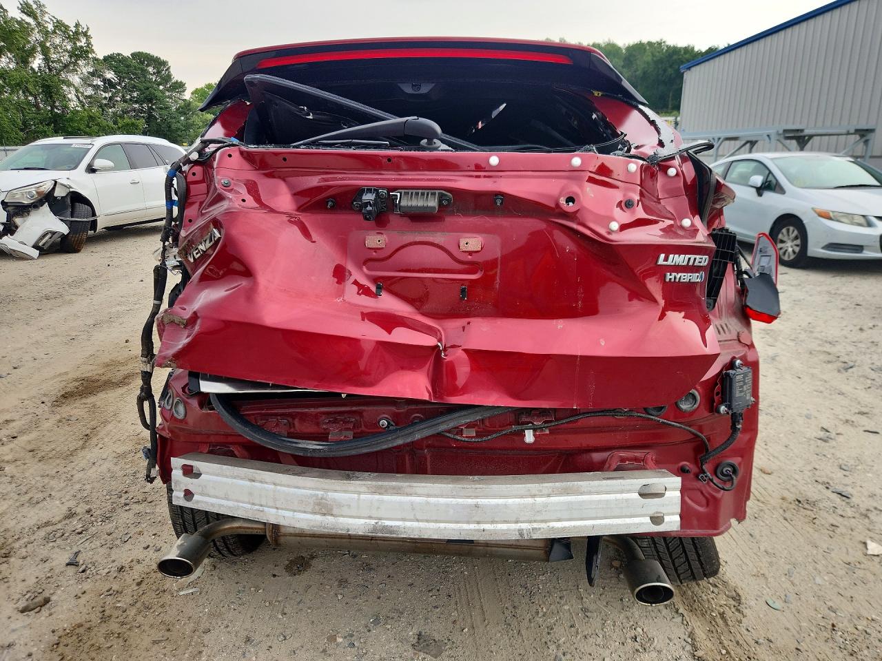 2021 Toyota Venza Limited Red vin: JTEAAAAH8MJ034839