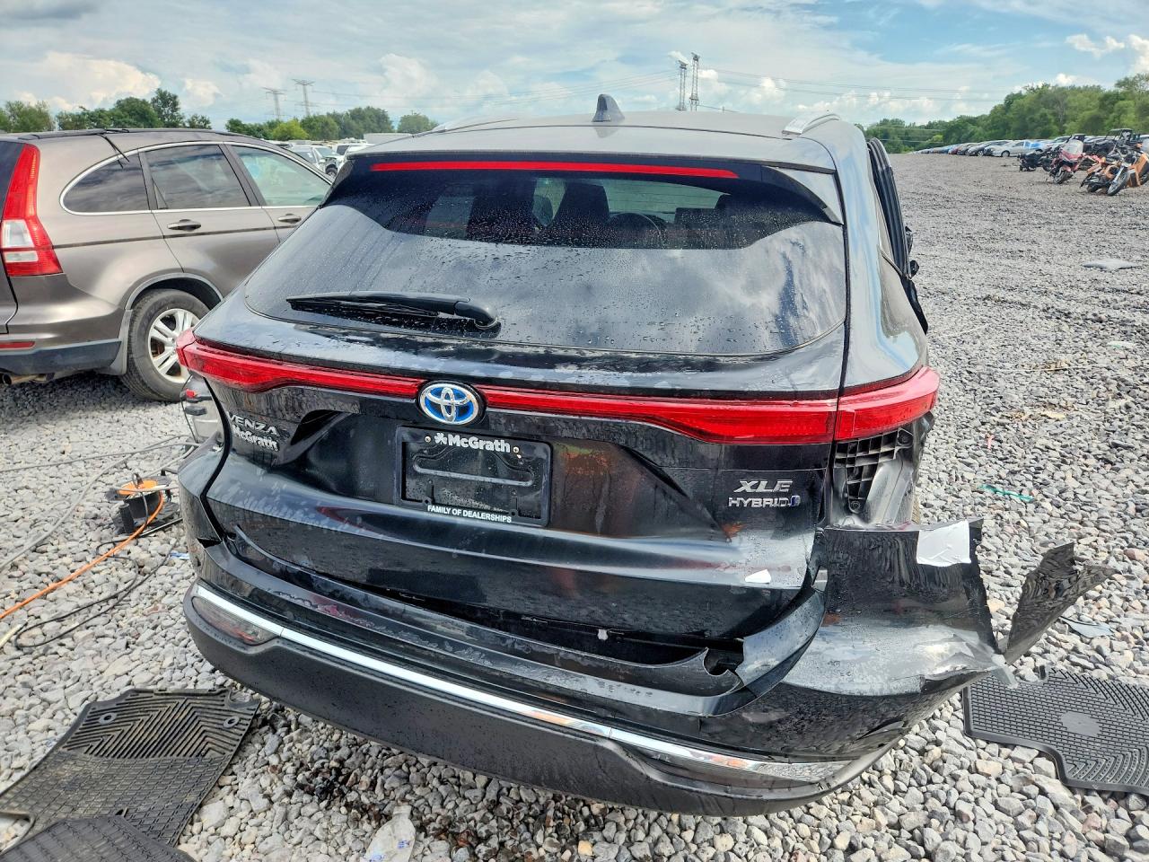 2022 Toyota Venza Xle Black vin: JTEAAAAHXNJ091383