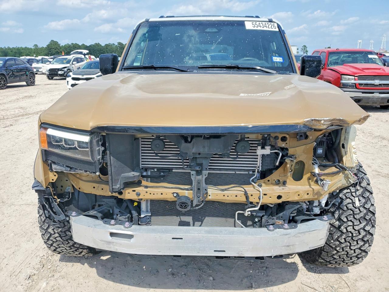 2024 Toyota Land Cruiser Base Tan vin: JTEABFAJ1RK010848