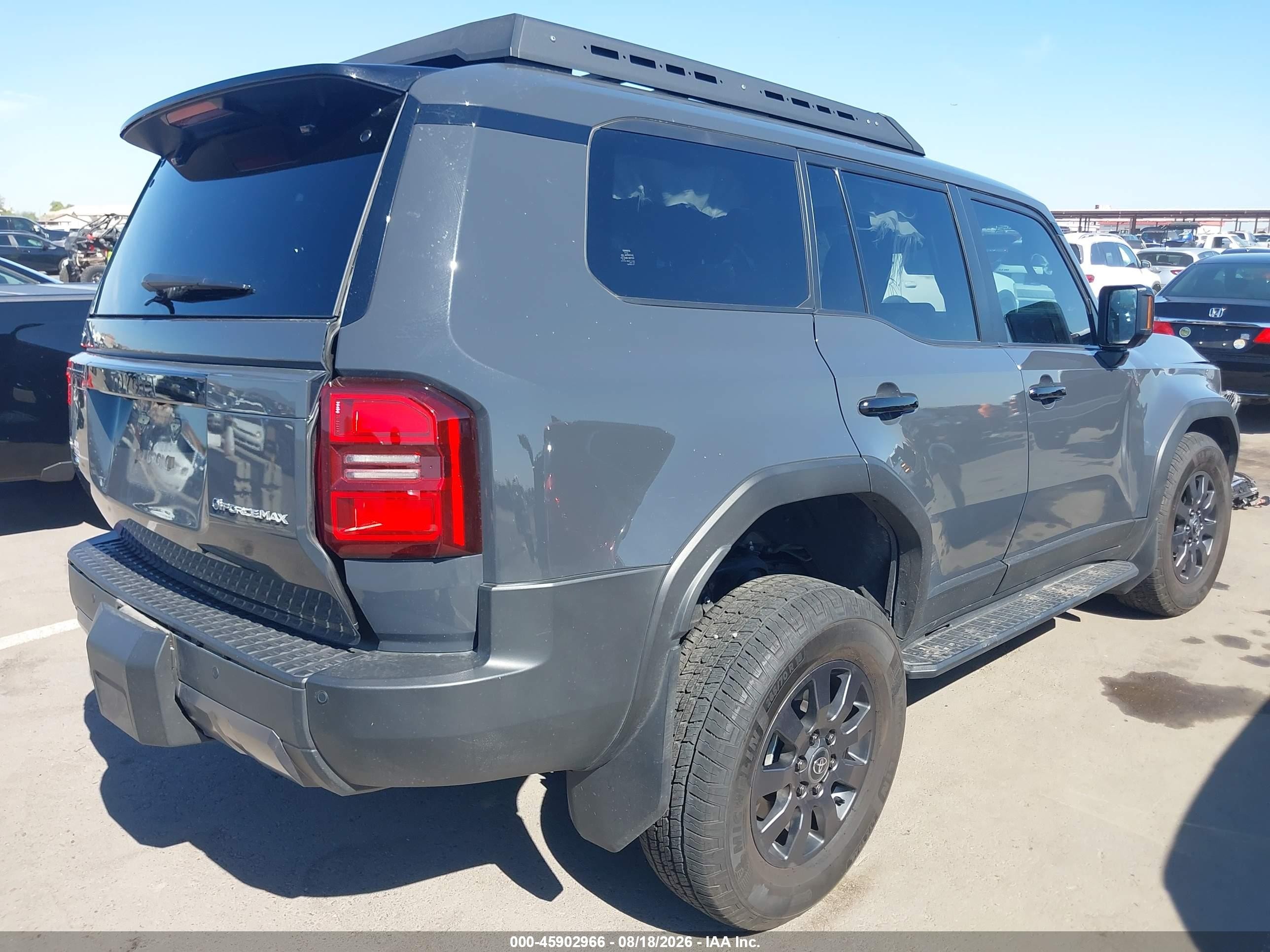 2025 Toyota Land Cruiser   Black vin: JTEABFAJ2S5014086