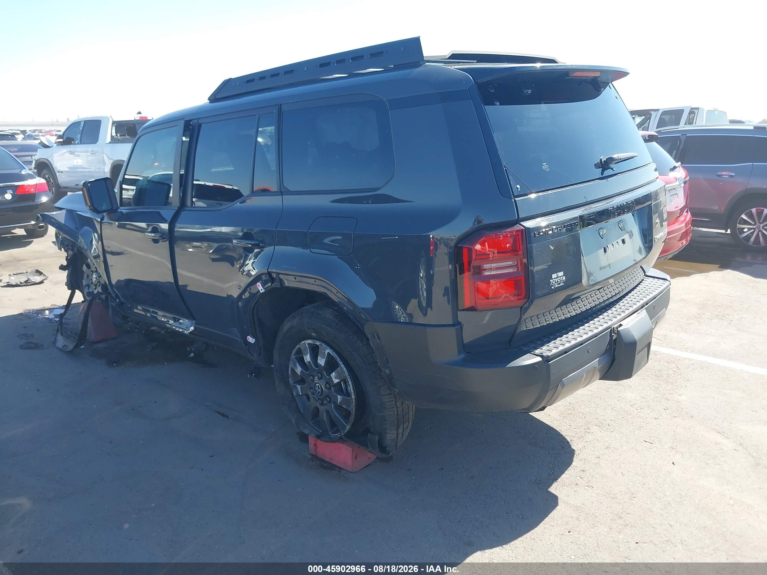 2025 Toyota Land Cruiser   Black vin: JTEABFAJ2S5014086
