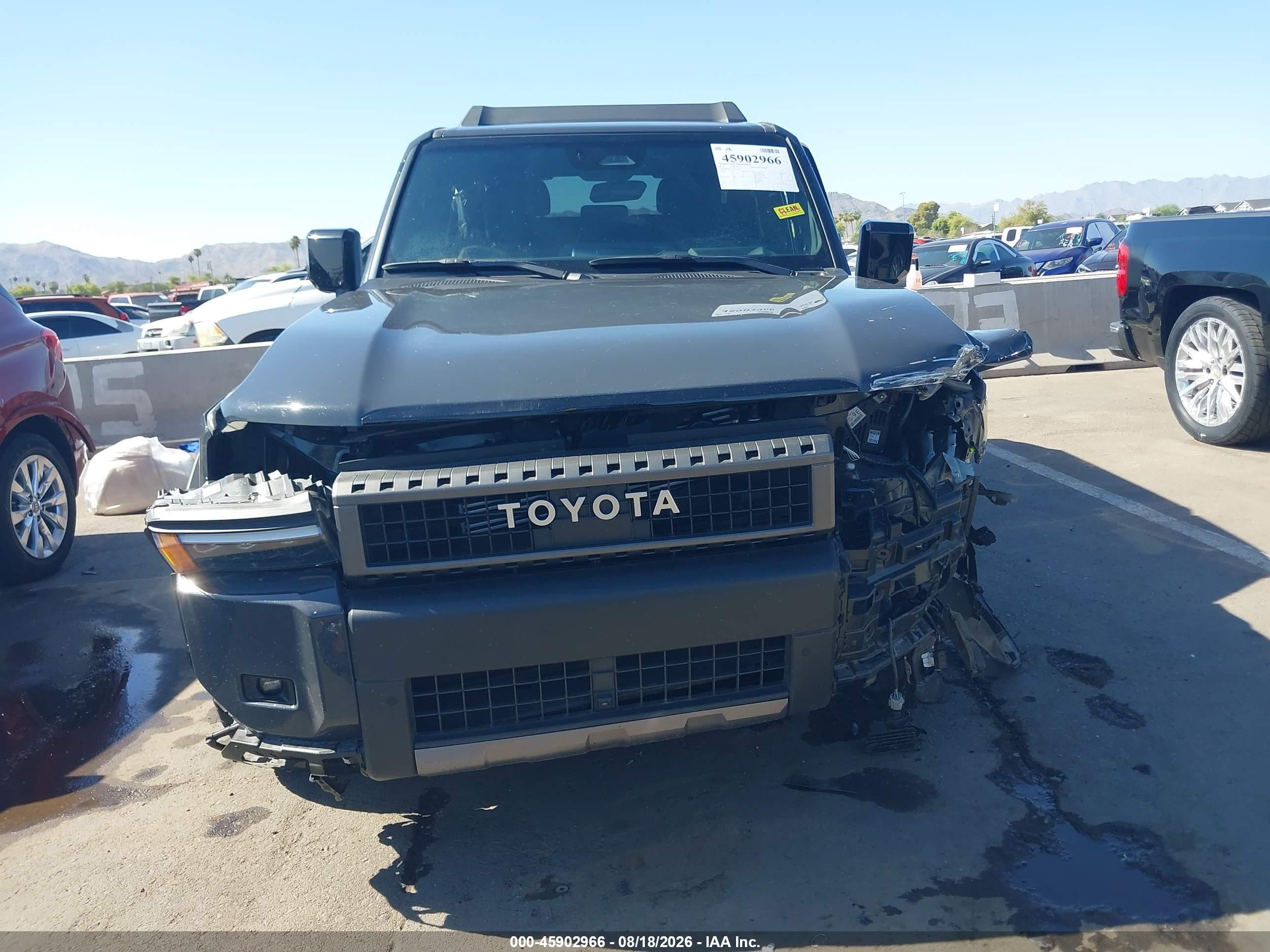 2025 Toyota Land Cruiser   Black vin: JTEABFAJ2S5014086