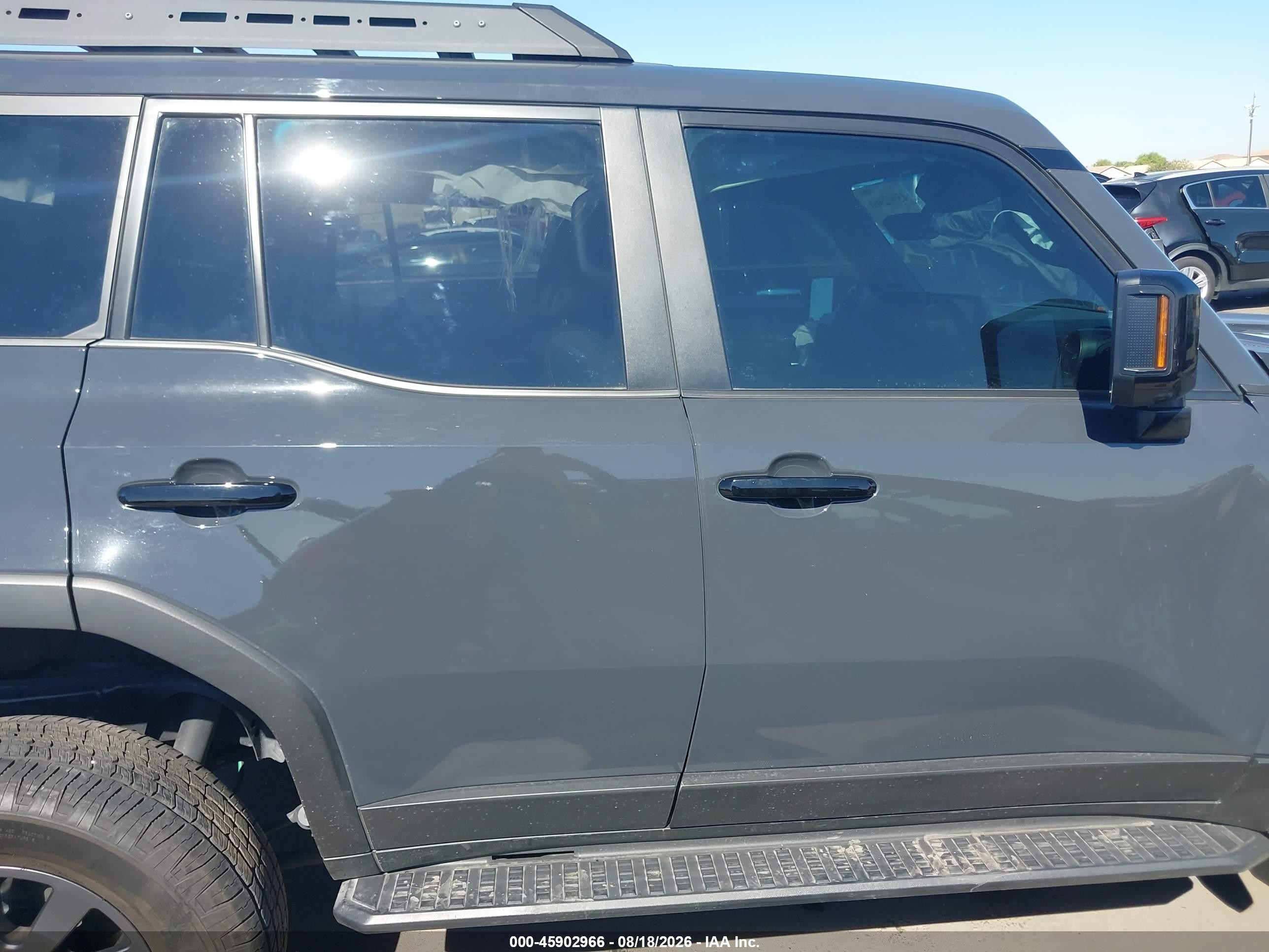 2025 Toyota Land Cruiser   Black vin: JTEABFAJ2S5014086