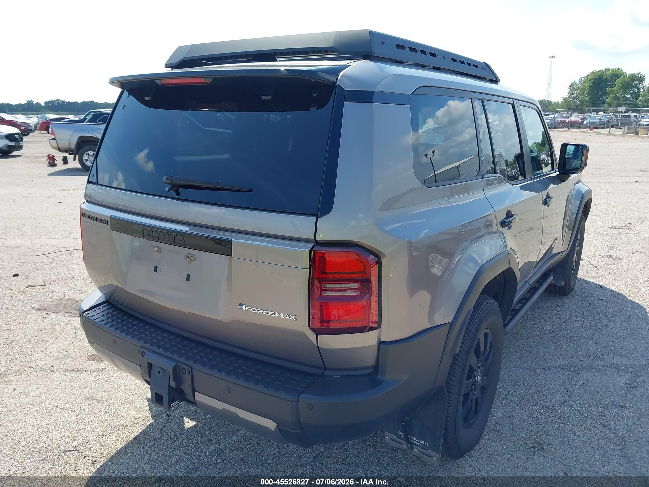 2024 Toyota Land Cruiser First Edition Gray vin: JTEABFAJ8R5000722