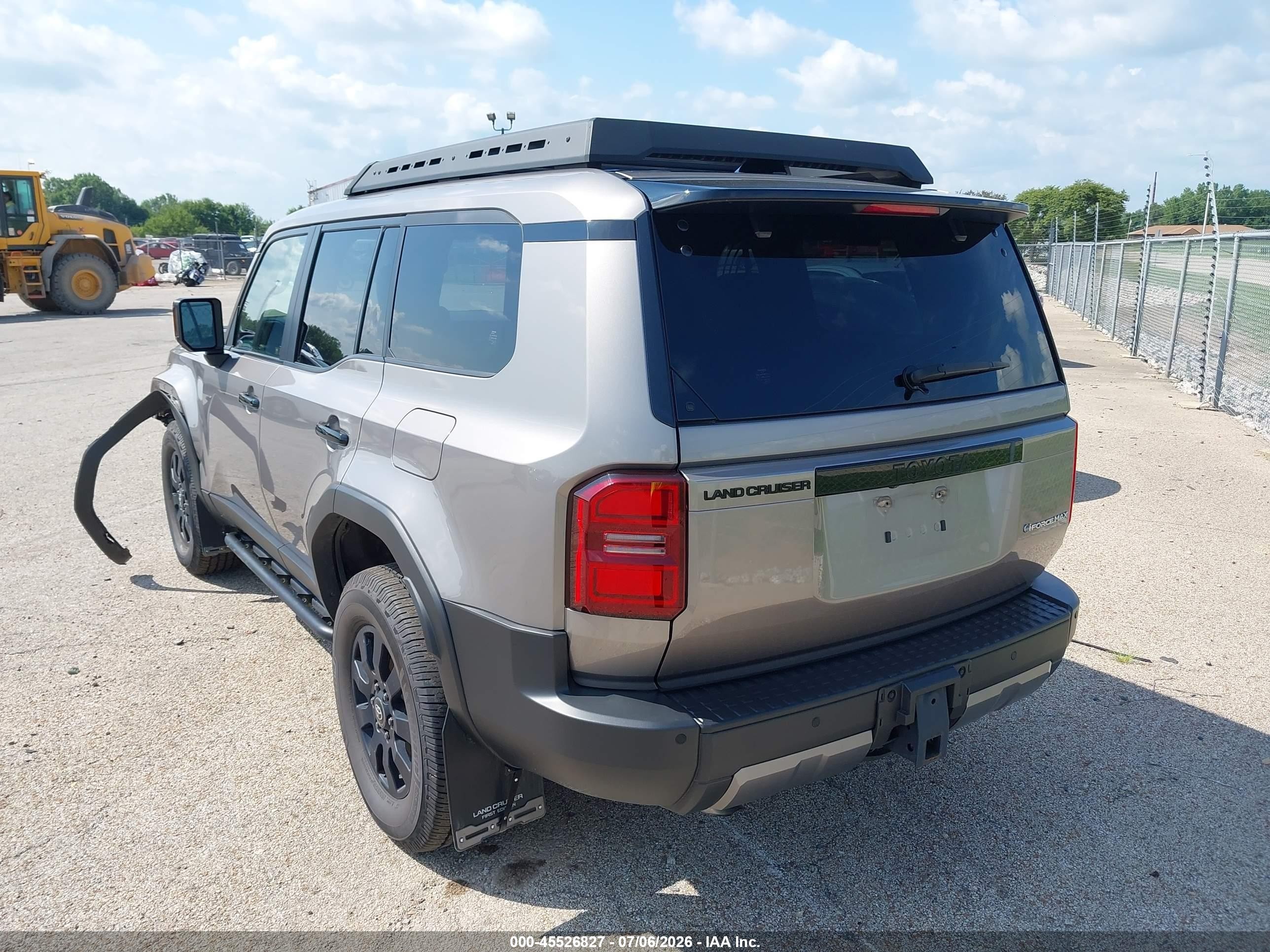 2024 Toyota Land Cruiser First Edition Gray vin: JTEABFAJ8R5000722