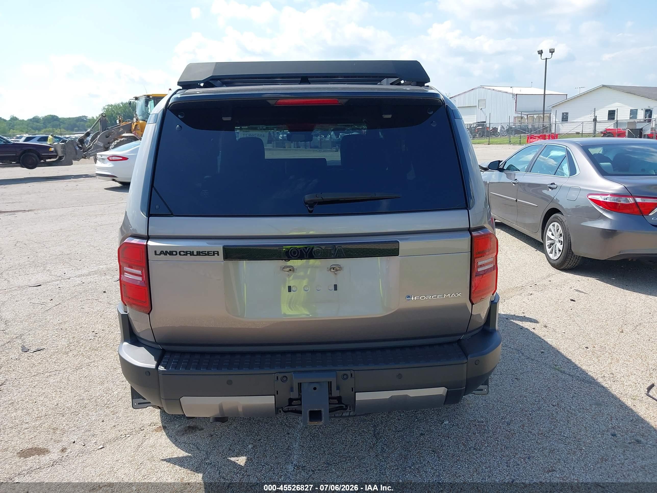 2024 Toyota Land Cruiser First Edition Gray vin: JTEABFAJ8R5000722
