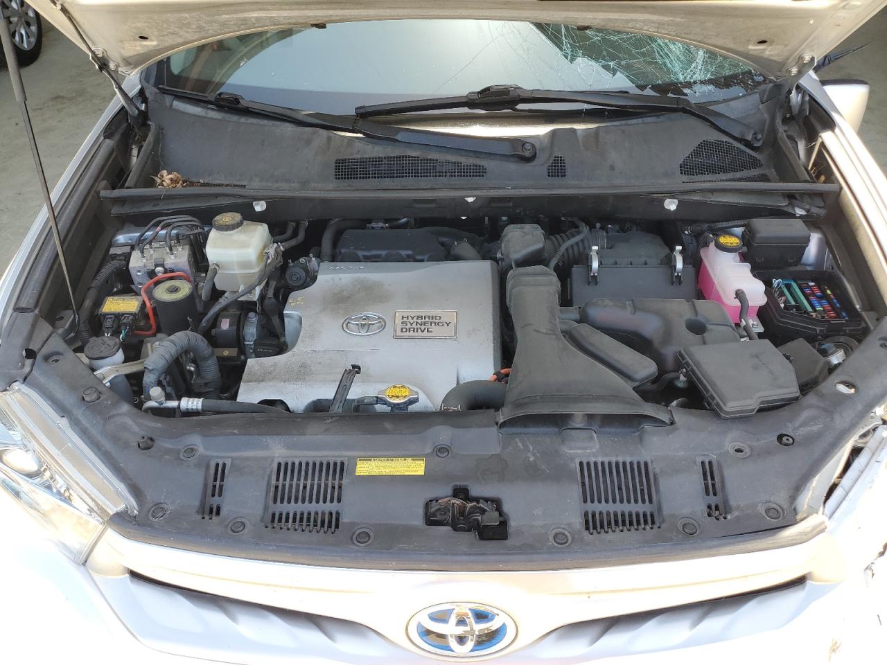 2011 Toyota Highlander Hybrid Серебряный vin: JTEBC3EH1B2001385