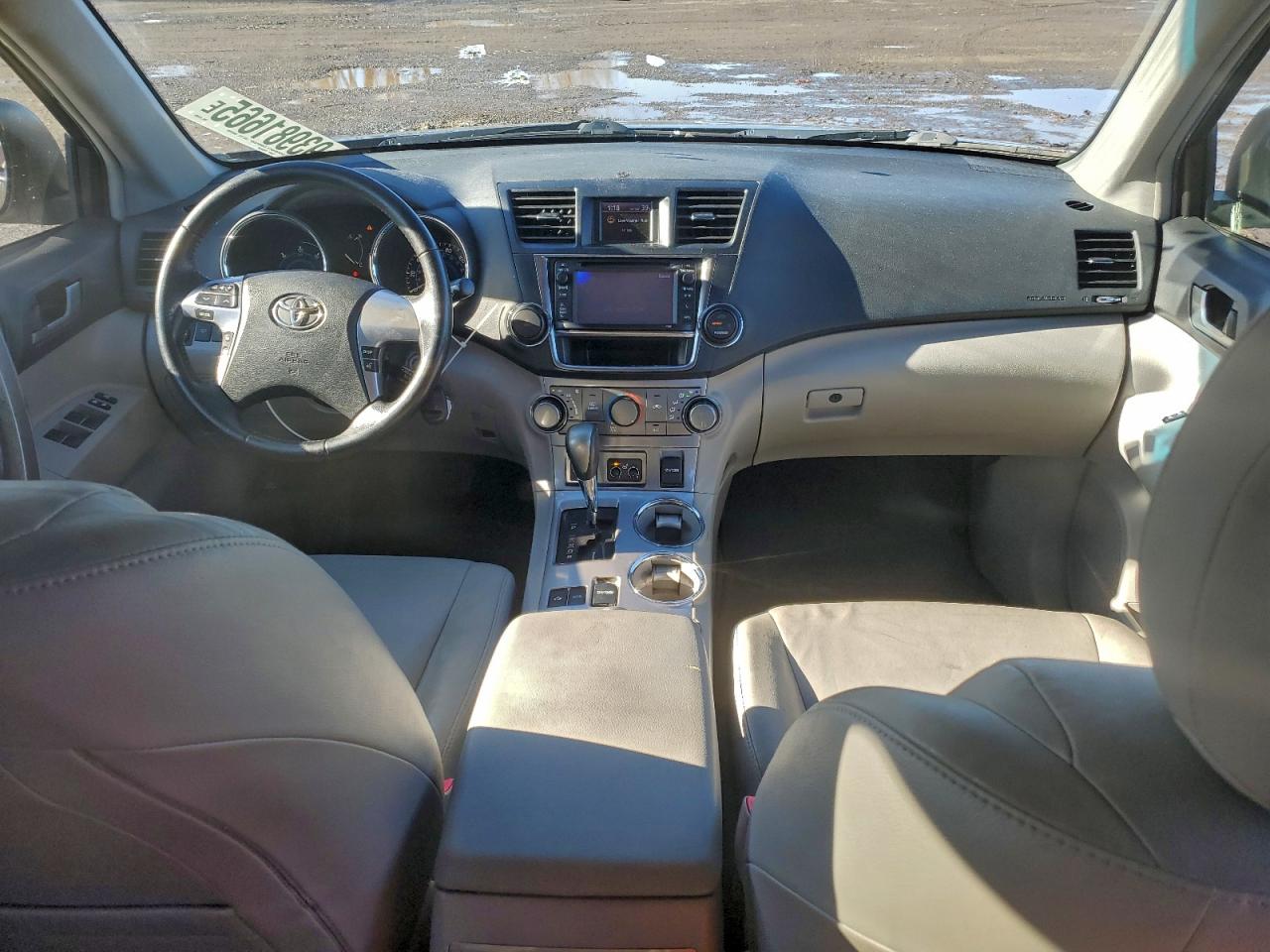 2013 Toyota Highlander Hybrid Gray vin: JTEBC3EH1D2014690