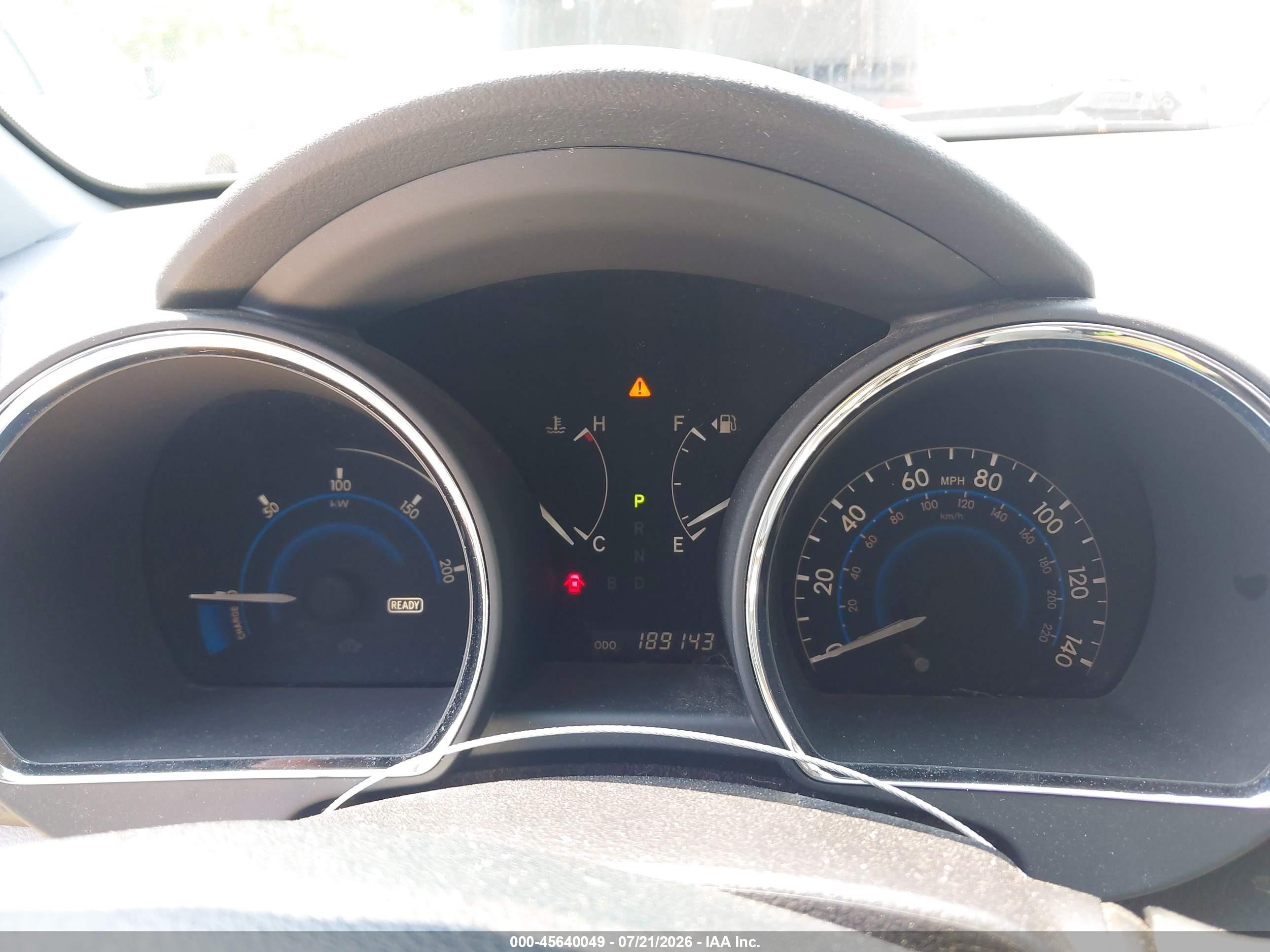 2012 Toyota Highlander Hybrid Base V6 Gray vin: JTEBC3EH2C2009626