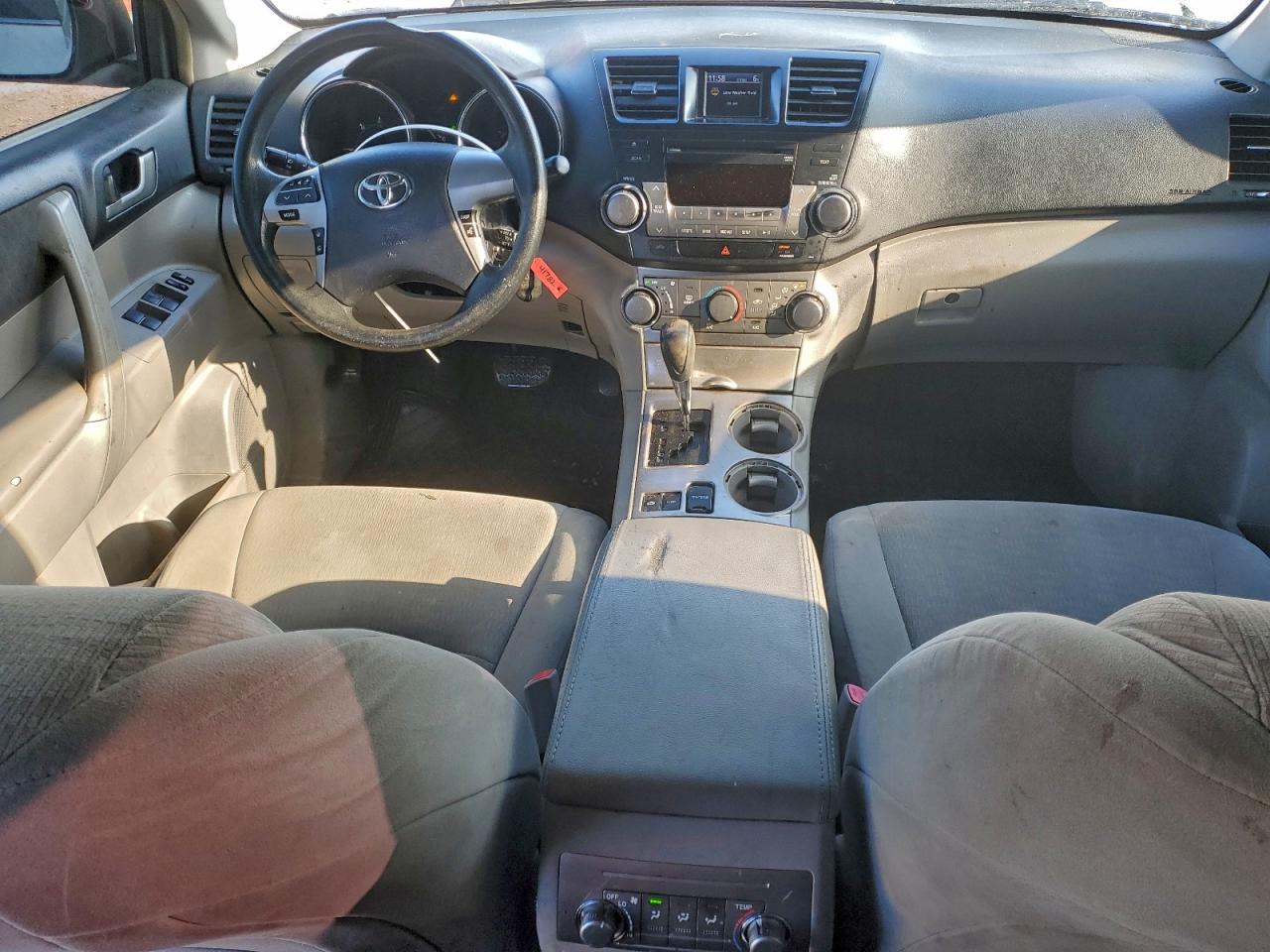 2013 Toyota Highlander Hybrid Белый vin: JTEBC3EH2D2011801